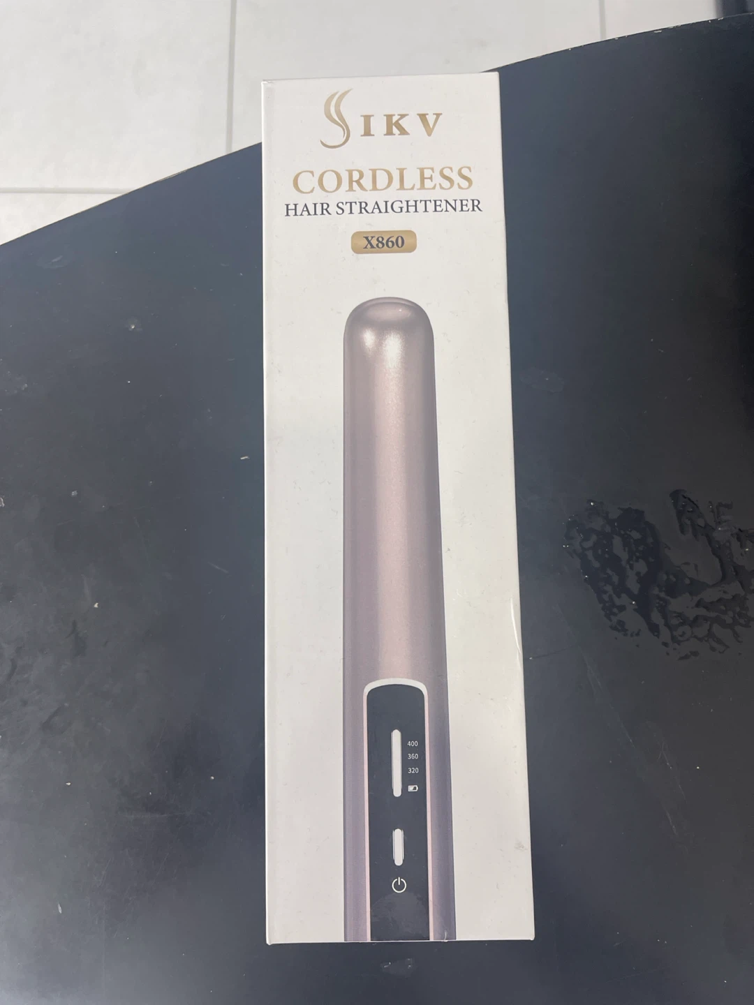 IKV Cordless Hair Straightener X860