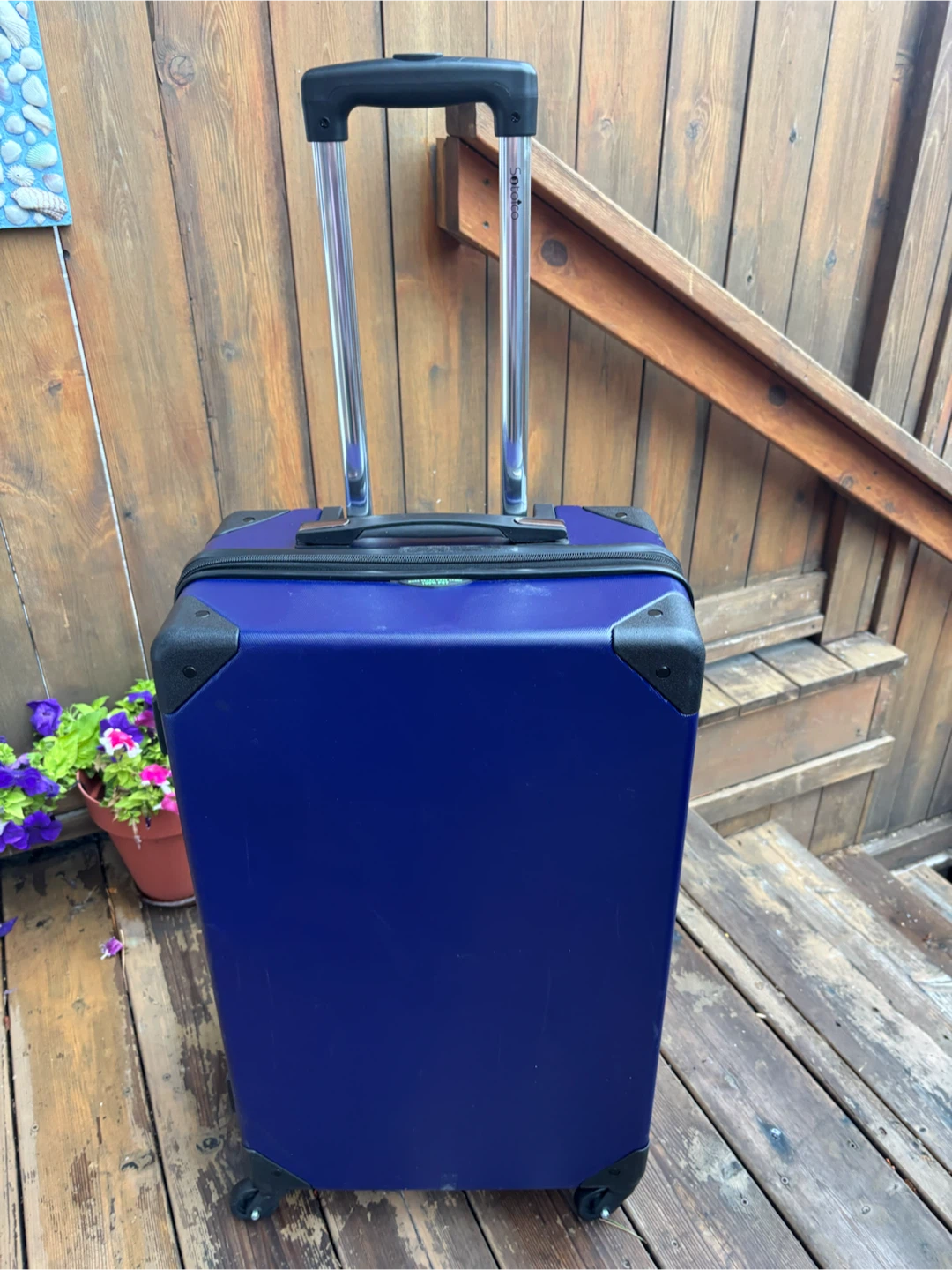 Blue Spinner Suitcase - photo 2