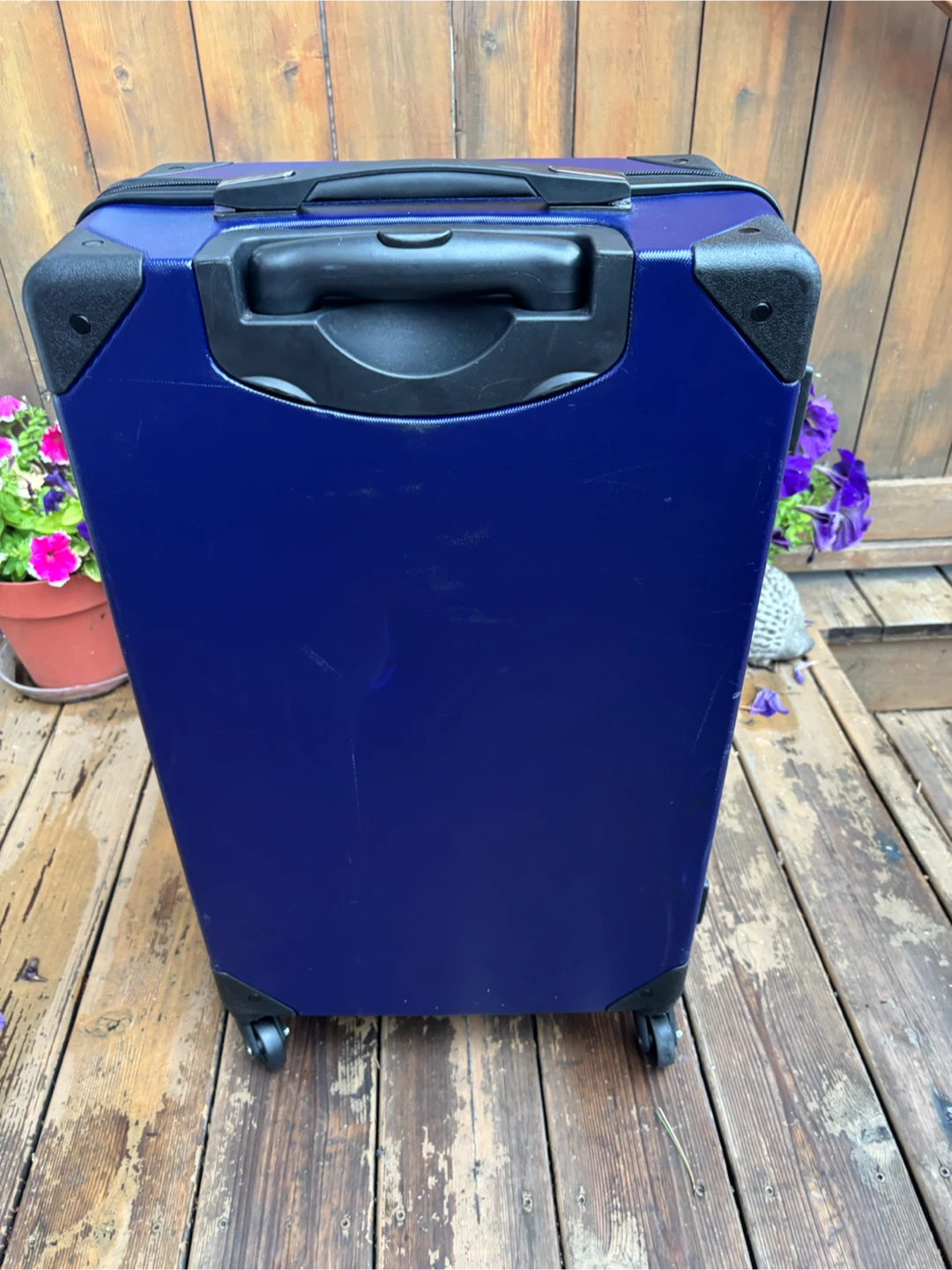 Blue Spinner Suitcase - photo 4
