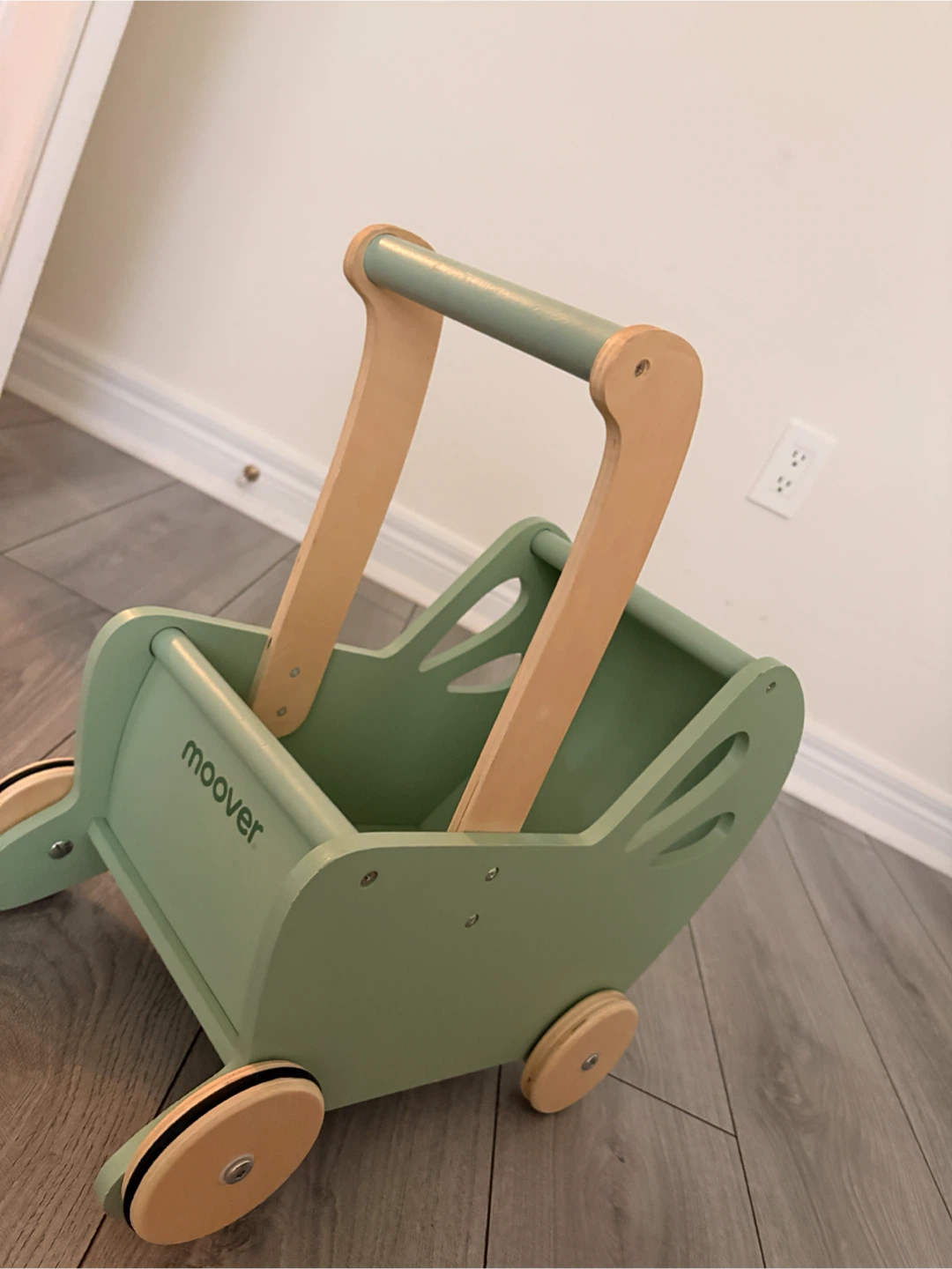 Moover Wooden Baby Walker/Stroller