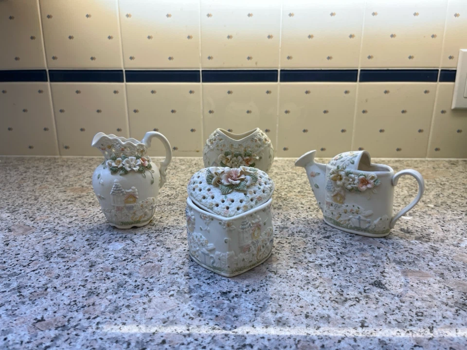 Decorative Ceramic Trinket Set - photo 2