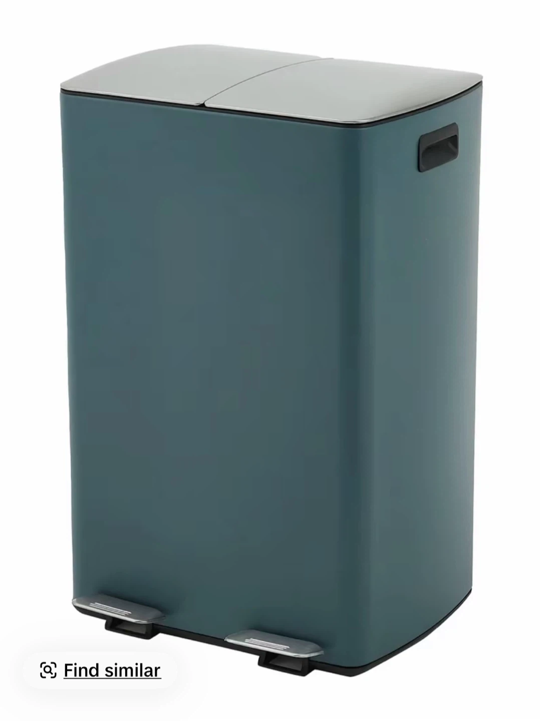 Dual Trash Can - 60 Liter / 16 Gallon