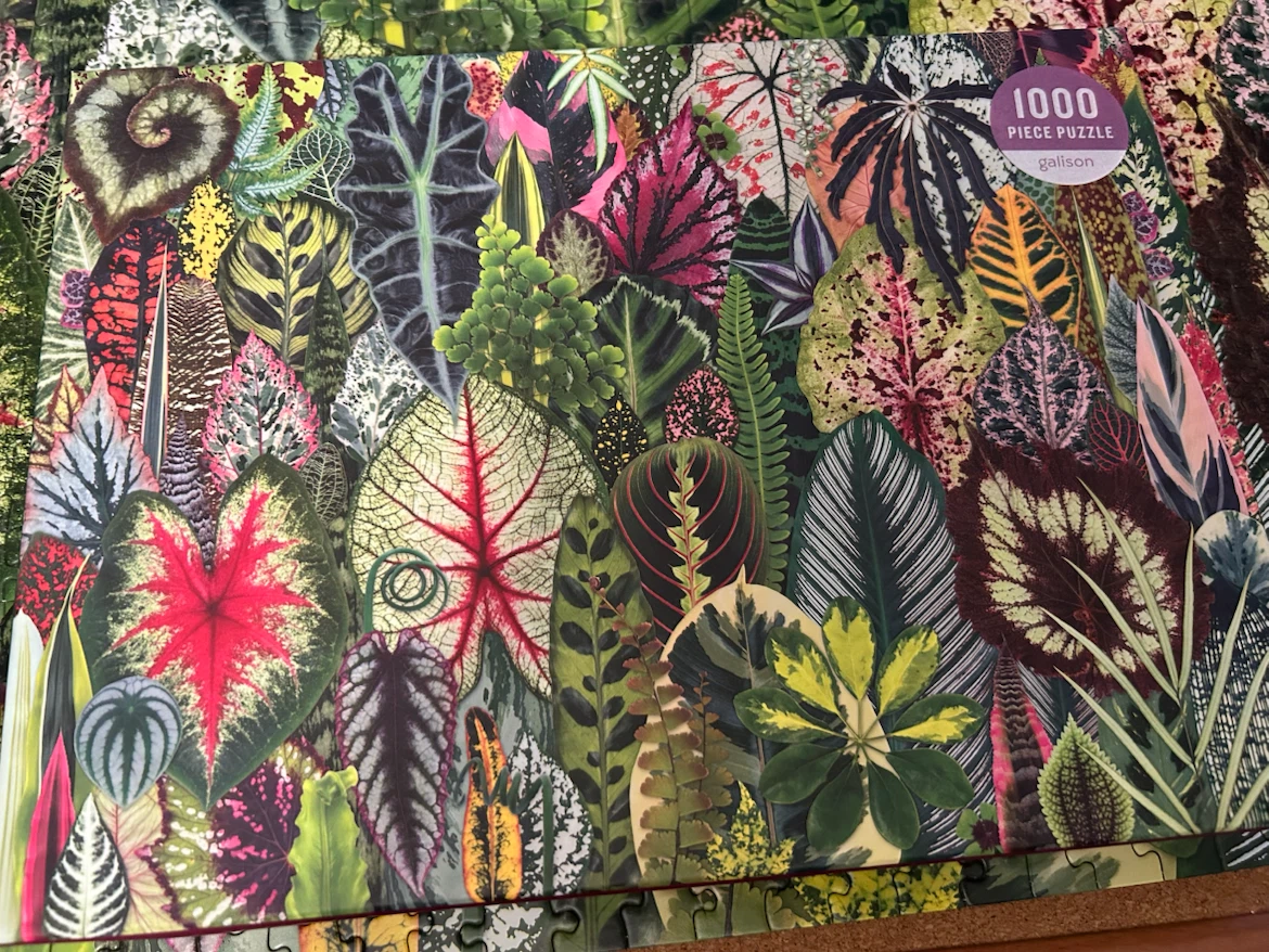 Galison 1000 Piece Botanical Puzzle
