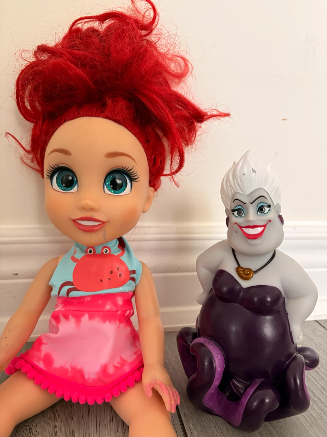 Disney The Little Mermaid Ariel & Ursula Dolls