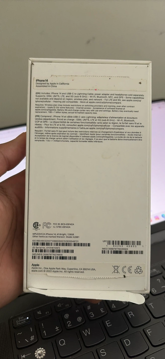 Apple iPhone 14 128GB - photo 3