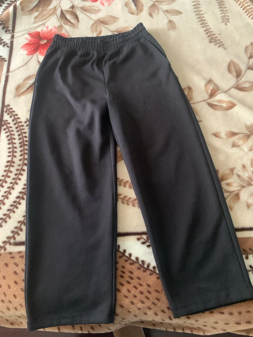 Black Wide Leg Pants Uniqlo