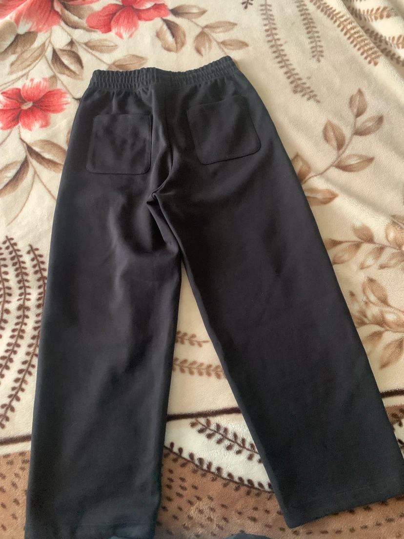 Black Wide Leg Pants Uniqlo - photo 2