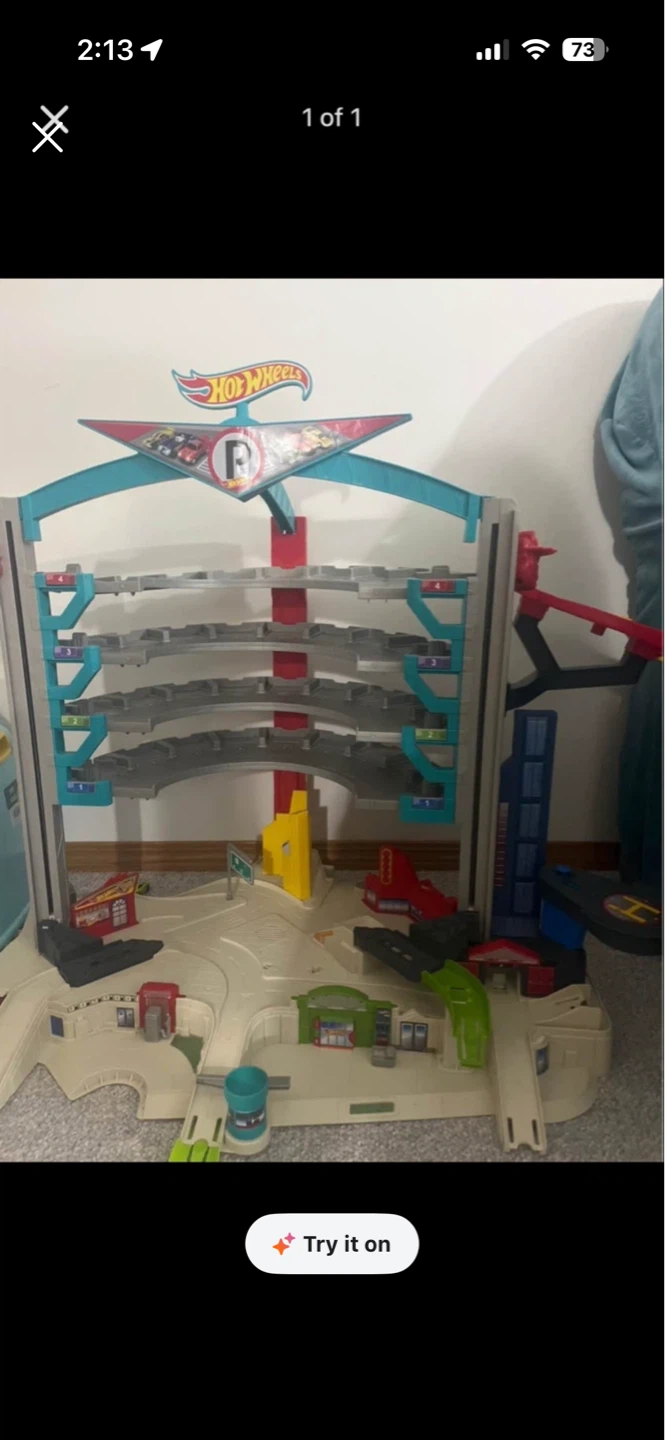 Hot Wheels City Garage Playset