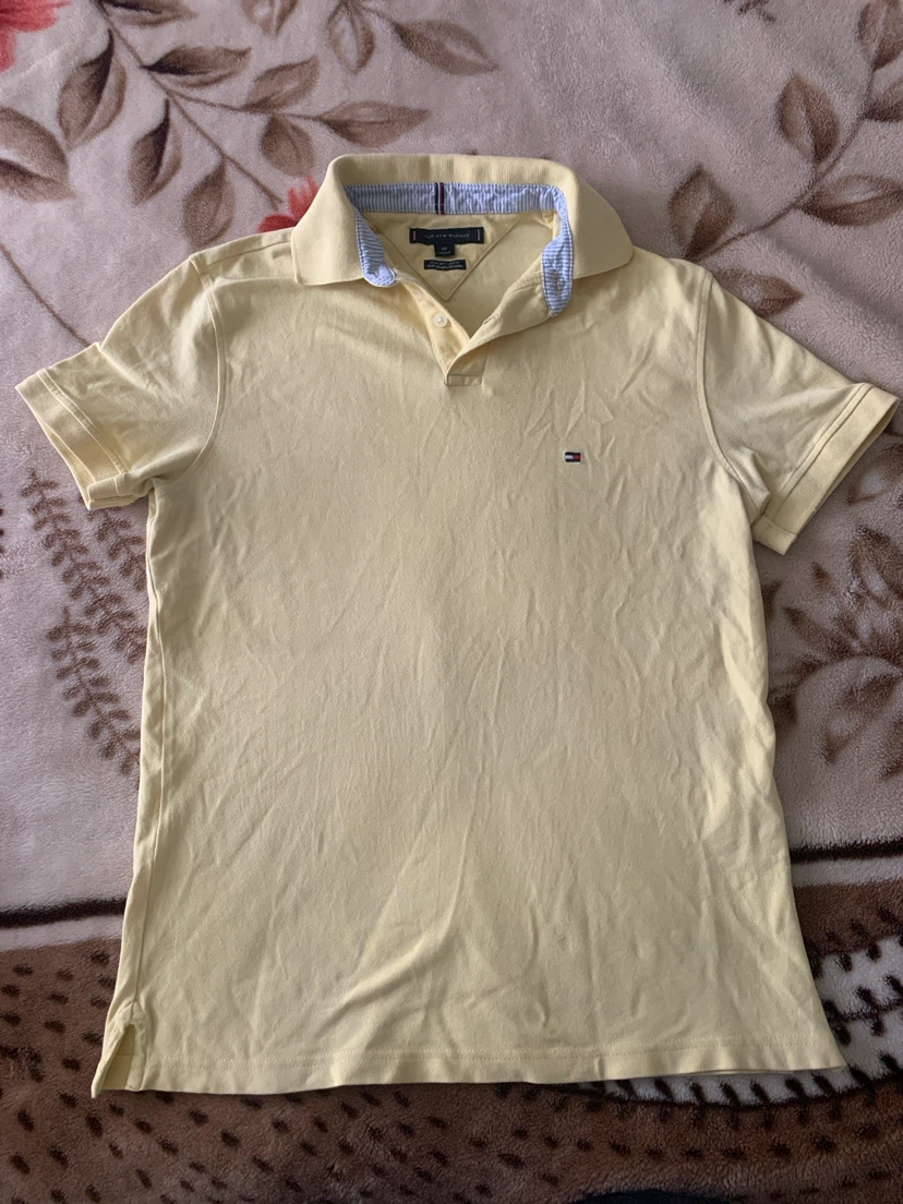 Tommy Hilfiger Yellow Polo Shirt