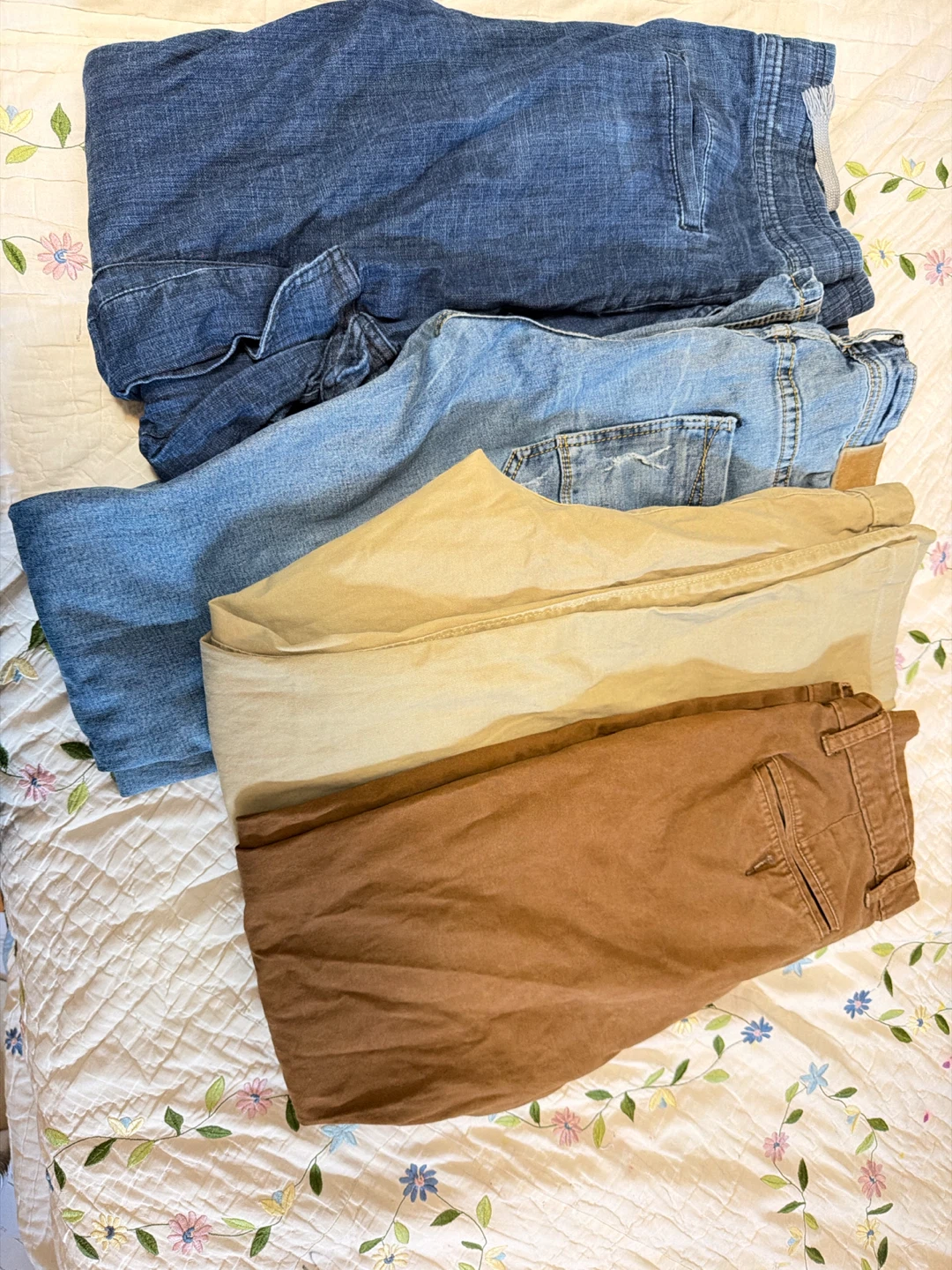 Men's  Pants cargo denim Bundle 32 size - photo 2