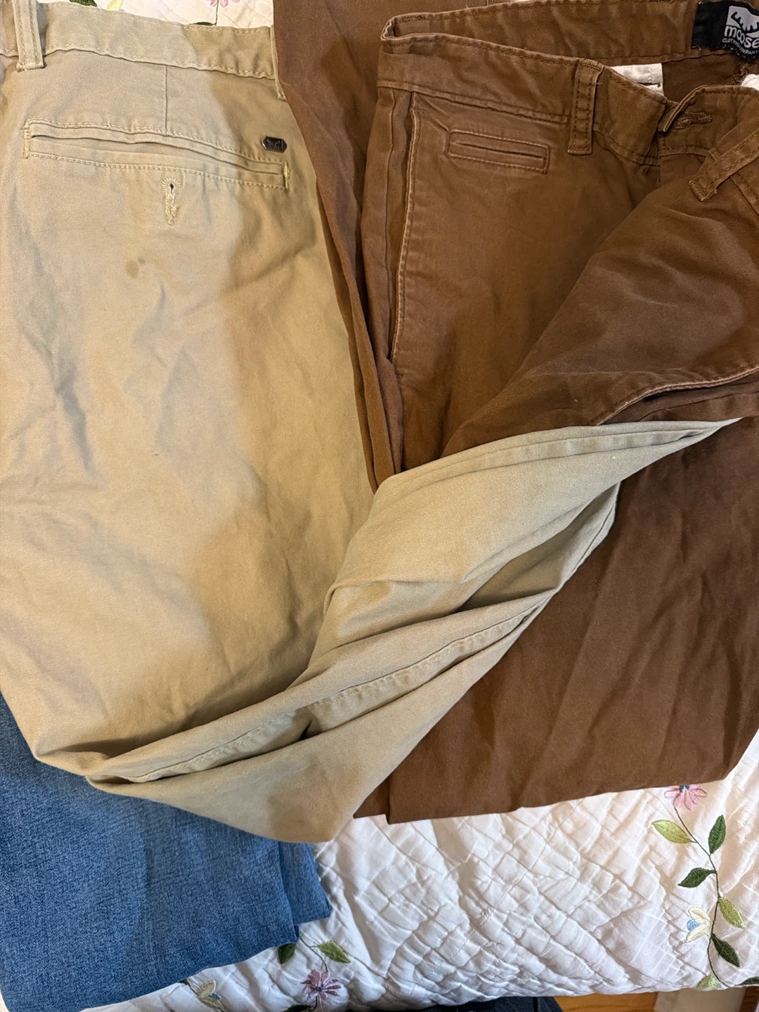 Men's  Pants cargo denim Bundle 32 size - photo 3