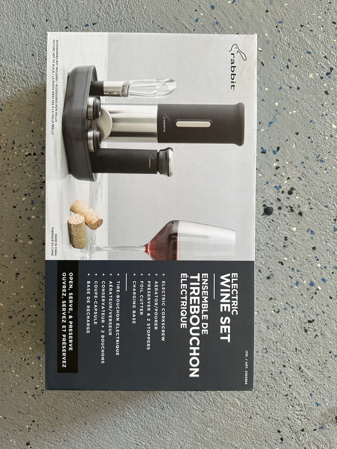 Rabbit Electric Wine Set
