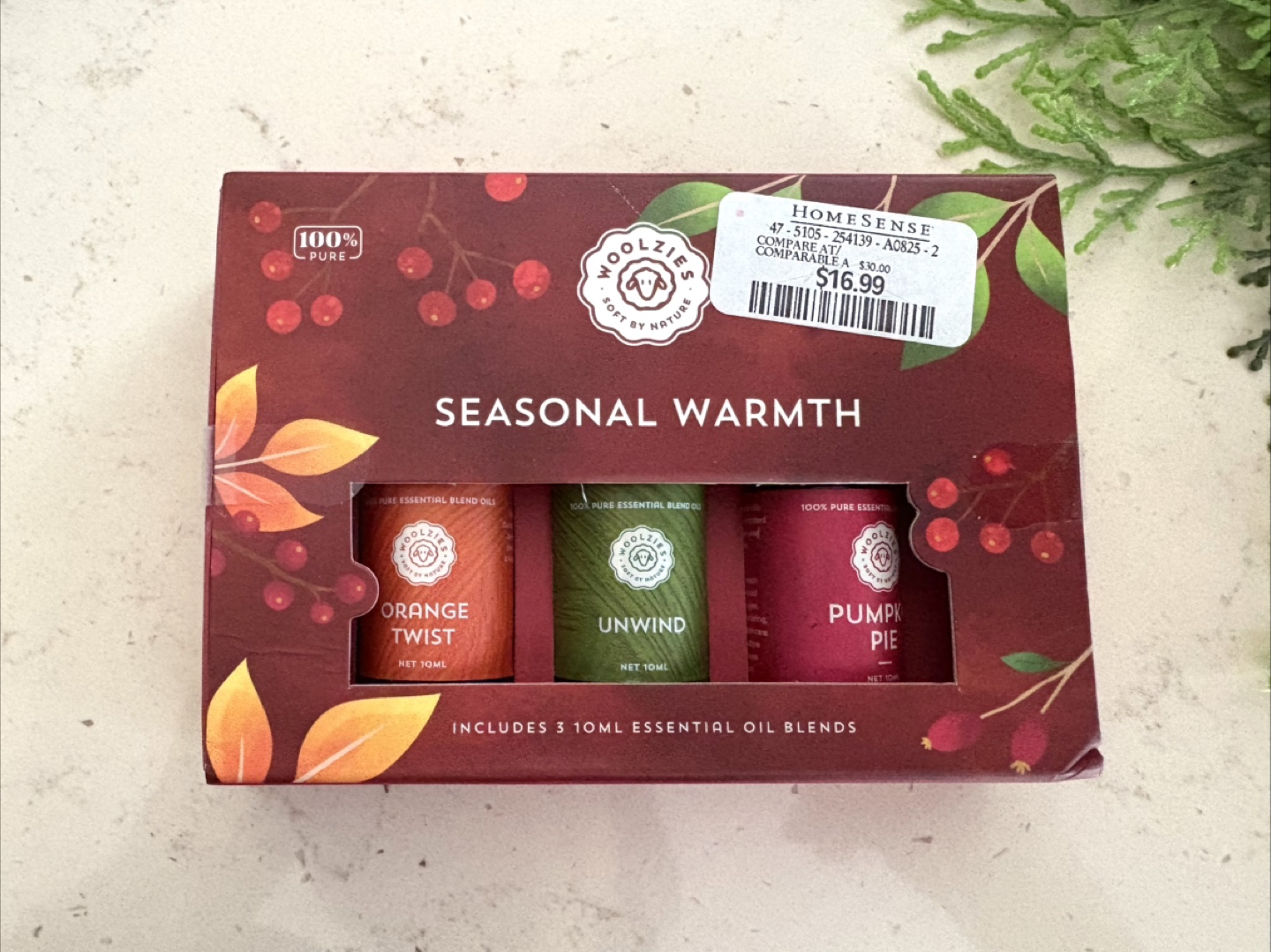 Woolzie's Seasonal Warmth Essential Oil Blend Set - photo 2