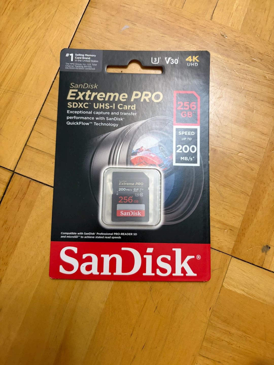 SanDisk Extreme PRO 256GB SDXC UHS-I Card