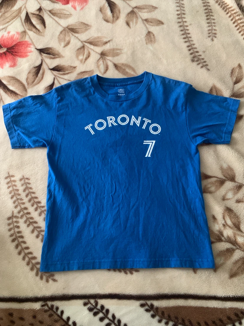 Blue Toronto Reyes #7 T-Shirt