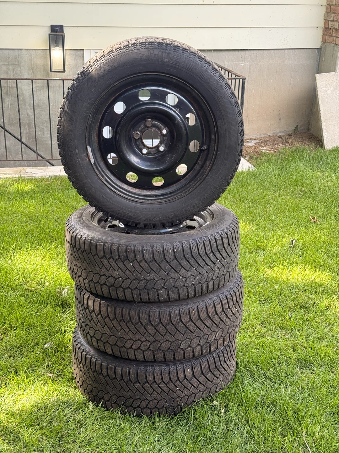 Winter Tires on Rims