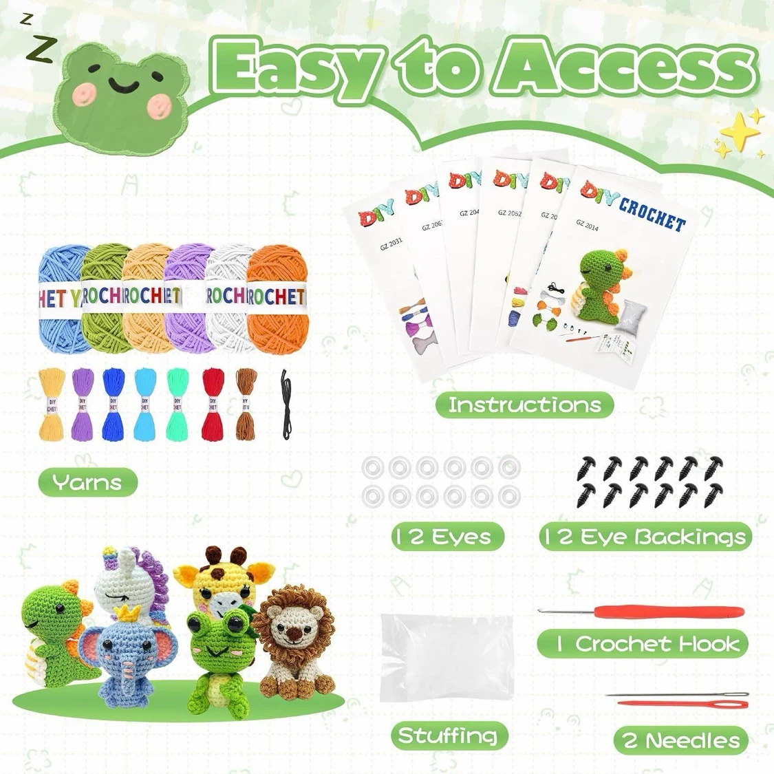 DIY Crochet Kit - Animal Amigurumi - photo 3