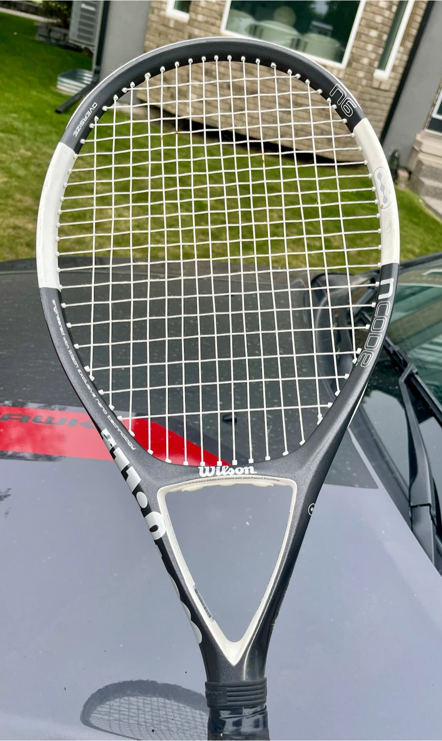 Wilson nCode N5 Oversize Tennis Racket 4 1/2