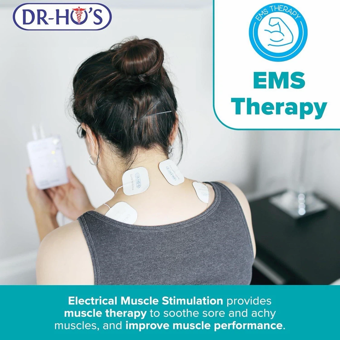 Dr. Ho's Pain Therapy 4-Pad TENS EMS Unit - photo 4