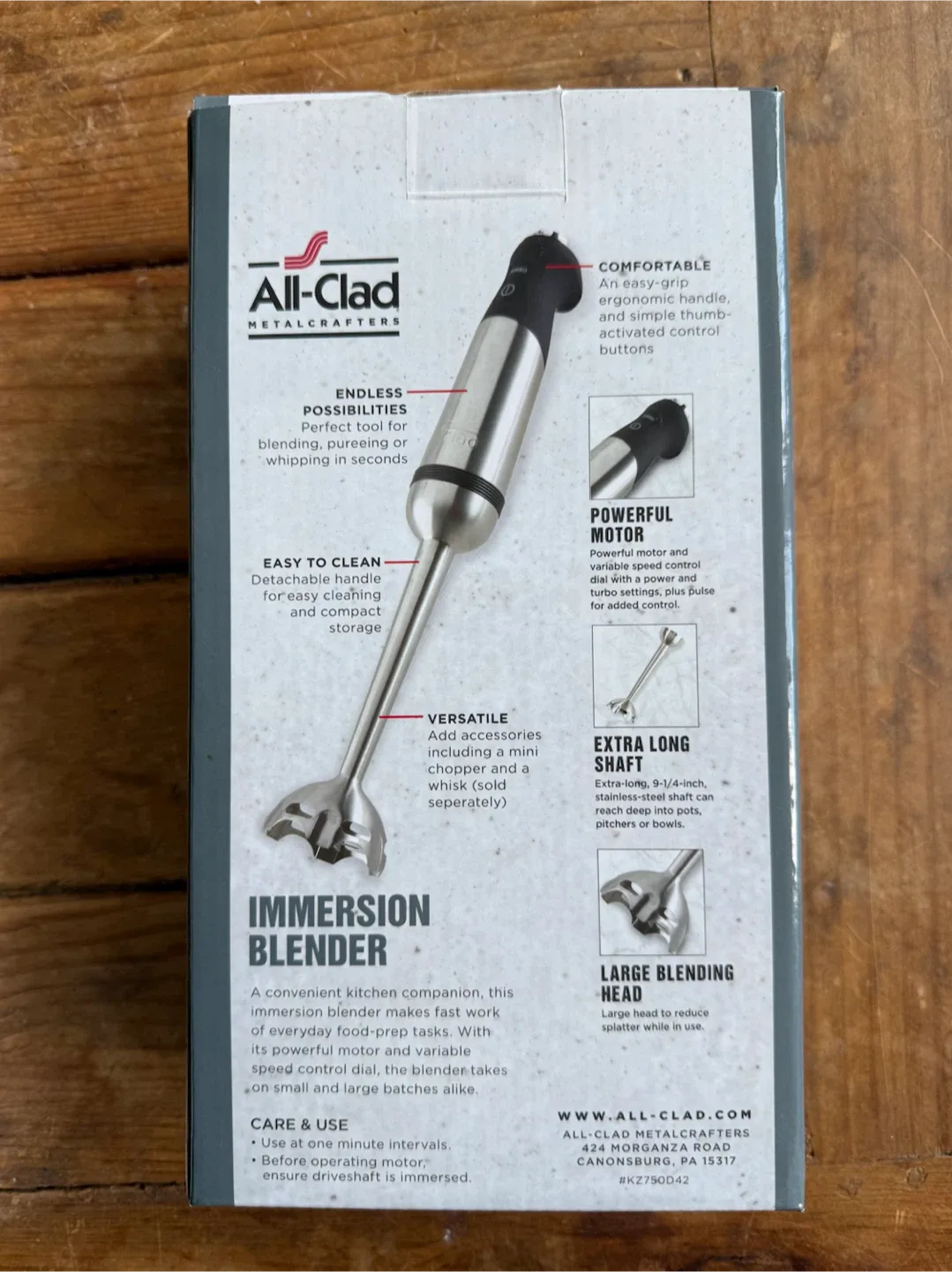 All-Clad Immersion Blender - photo 2