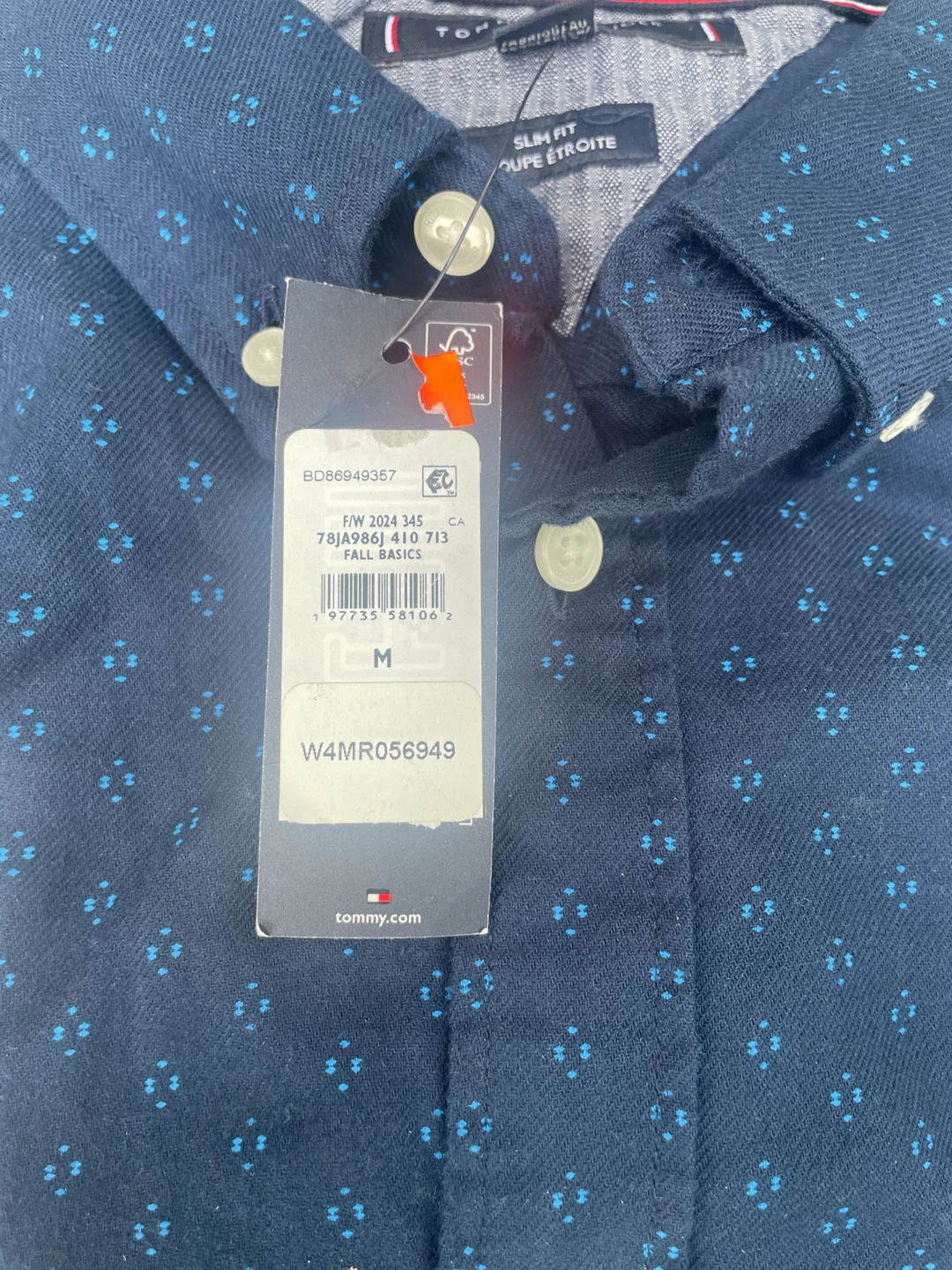 Men’s Tommy Hilfiger’s medium shirts brand new - photo 3