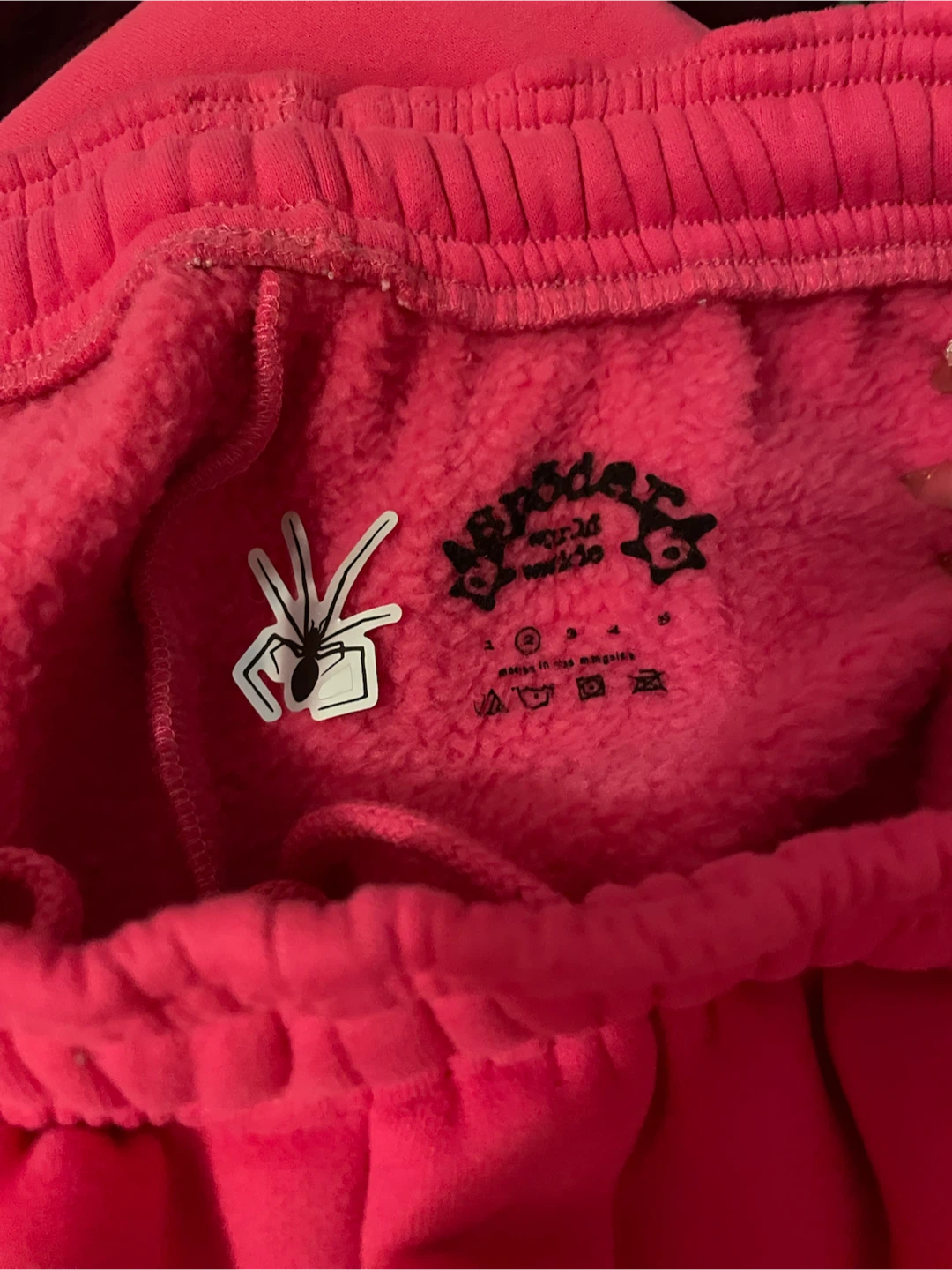 Sp5der Worldwide "P*NK / Nevermind The Punk" Sweatpants - photo 4