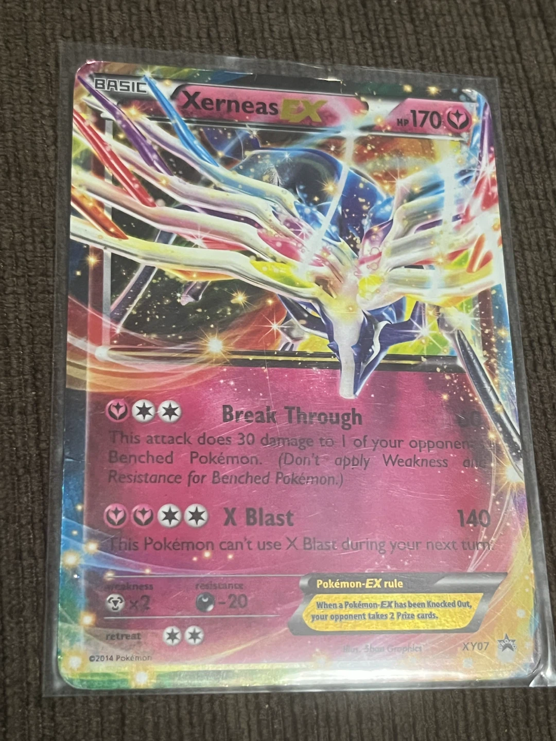 Xerneas EX Pokemon Card