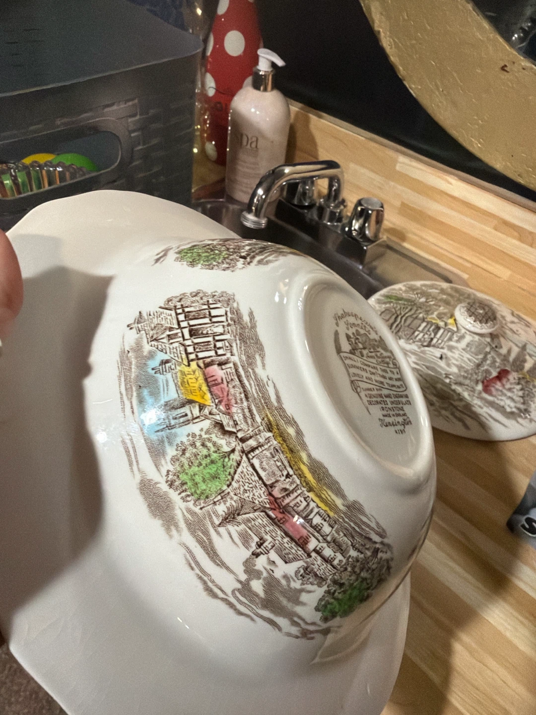 Kensington Ironstone Covered Serving Dish - photo 3