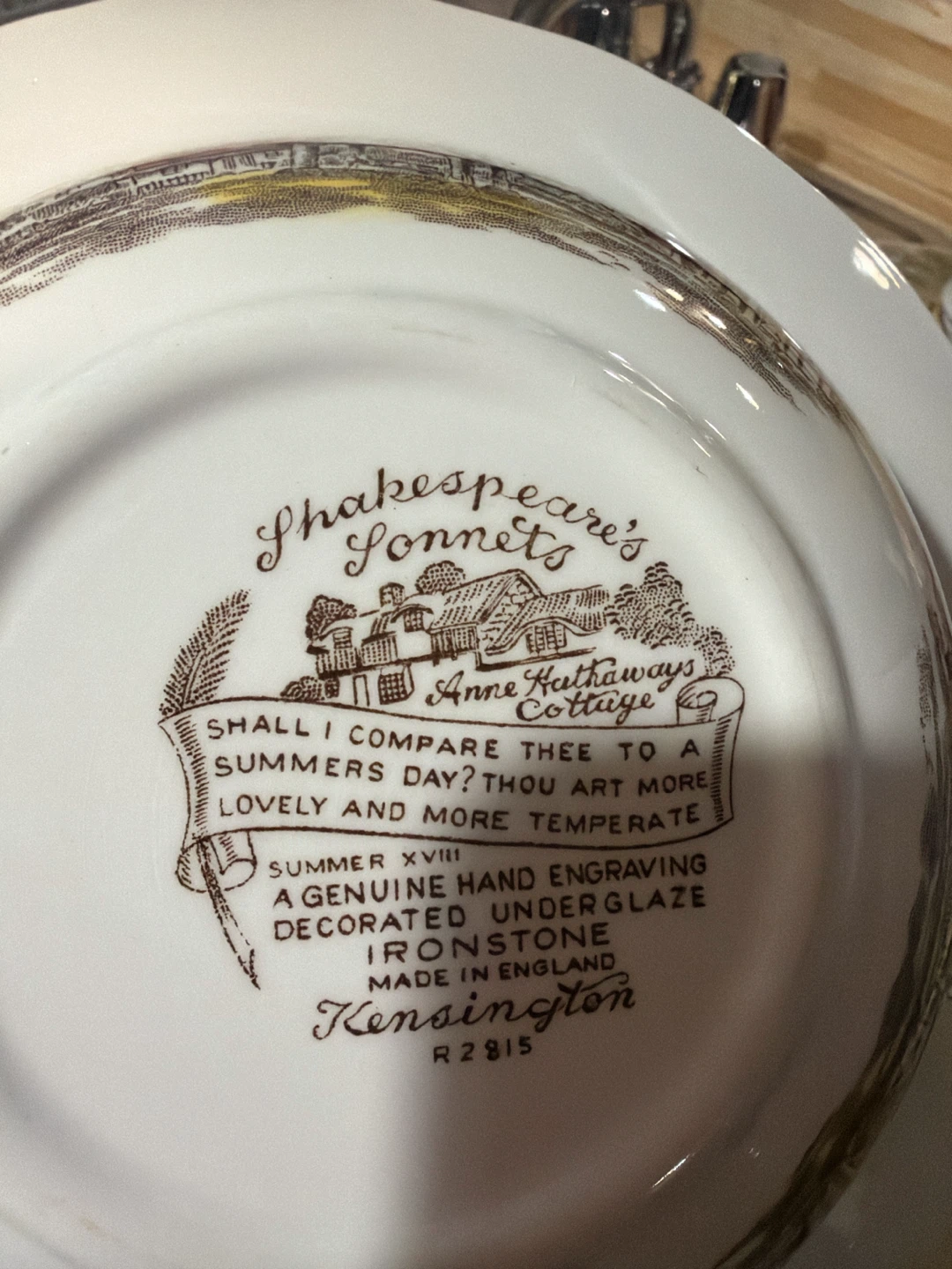 Kensington Ironstone Covered Serving Dish - photo 4