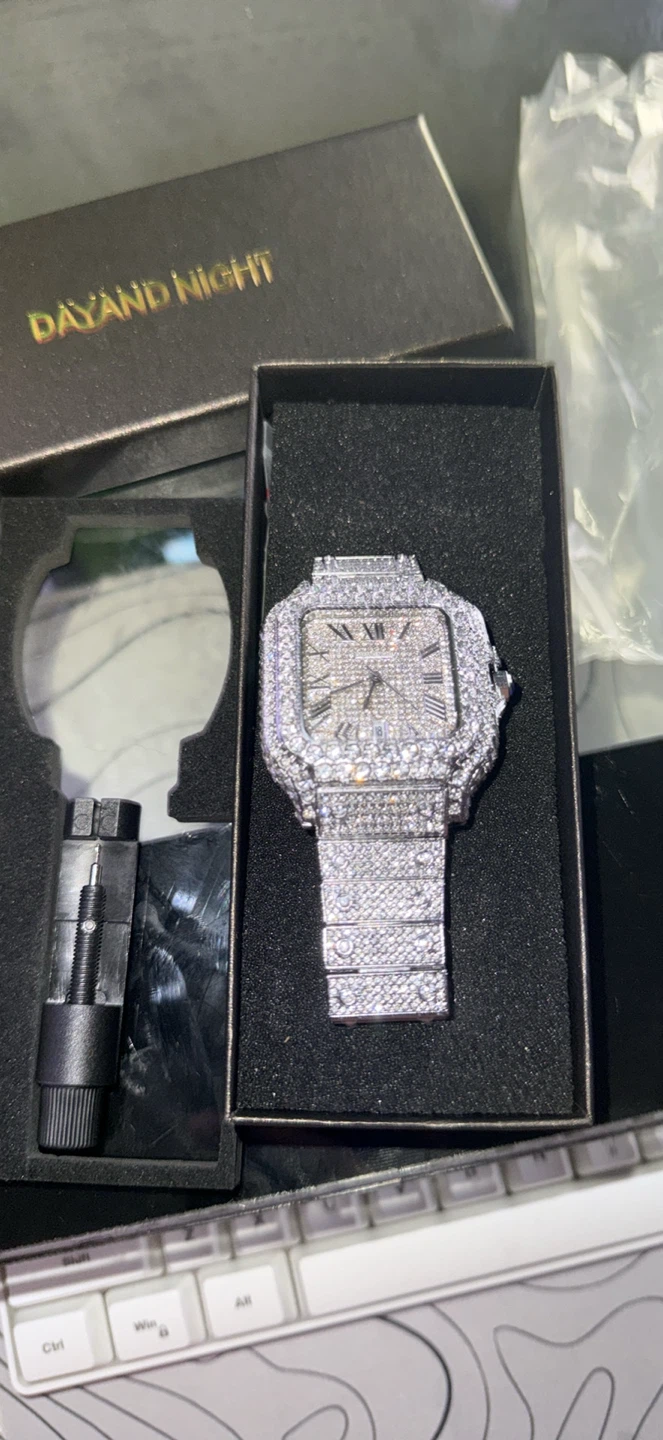 Day and Night Crystal Watch