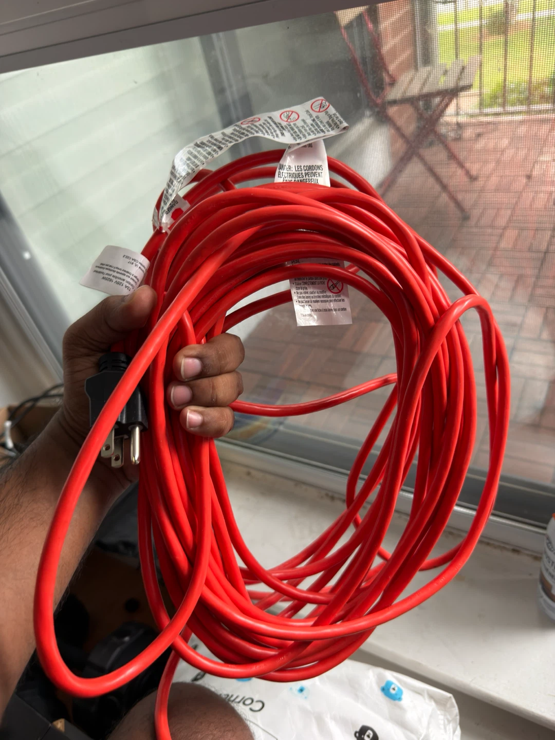 13A 125V Outdoor Extension Cord
