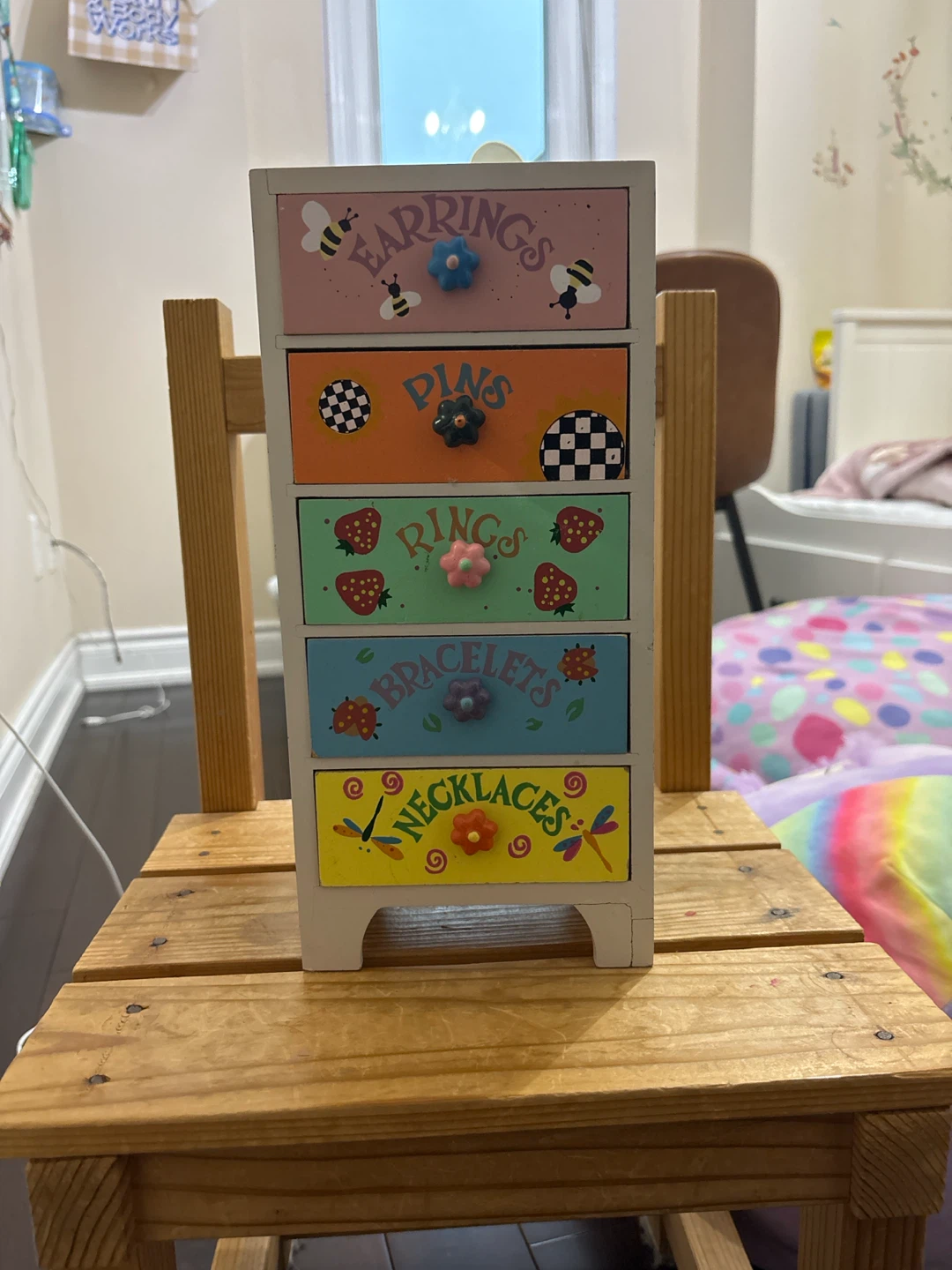 Kids Jewellery Organizer Box
