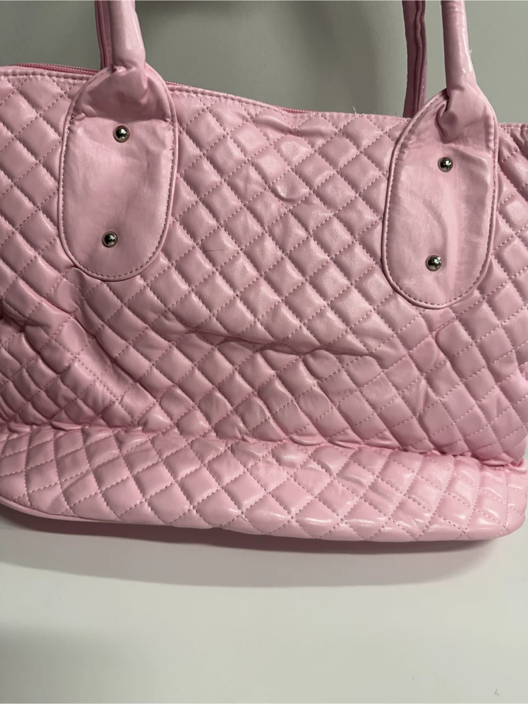 Pink Quilted Hello Kitty Tote Bag - photo 3