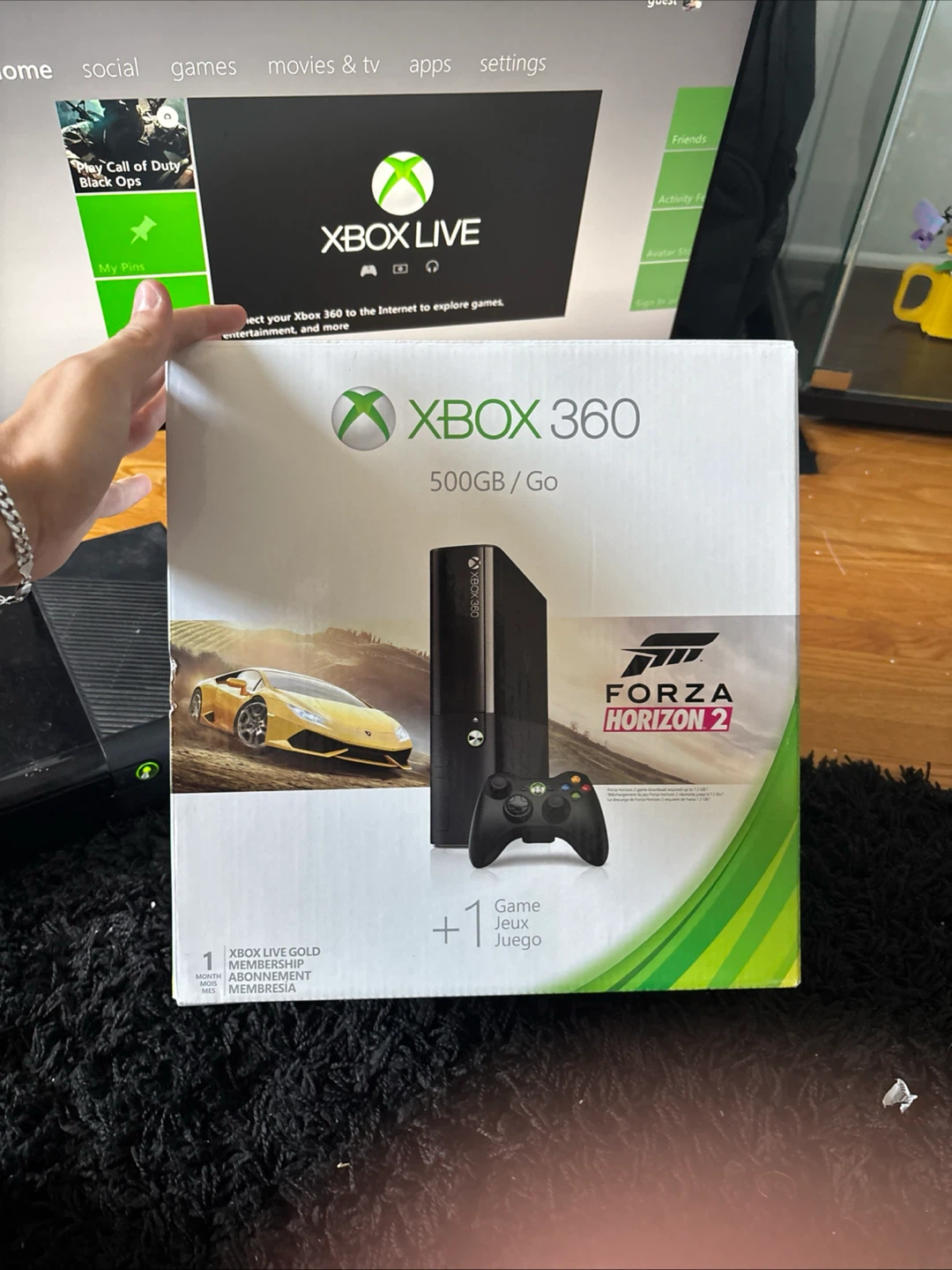 Xbox 360 500GB Console Bundle with Forza Horizon 2 - photo 2