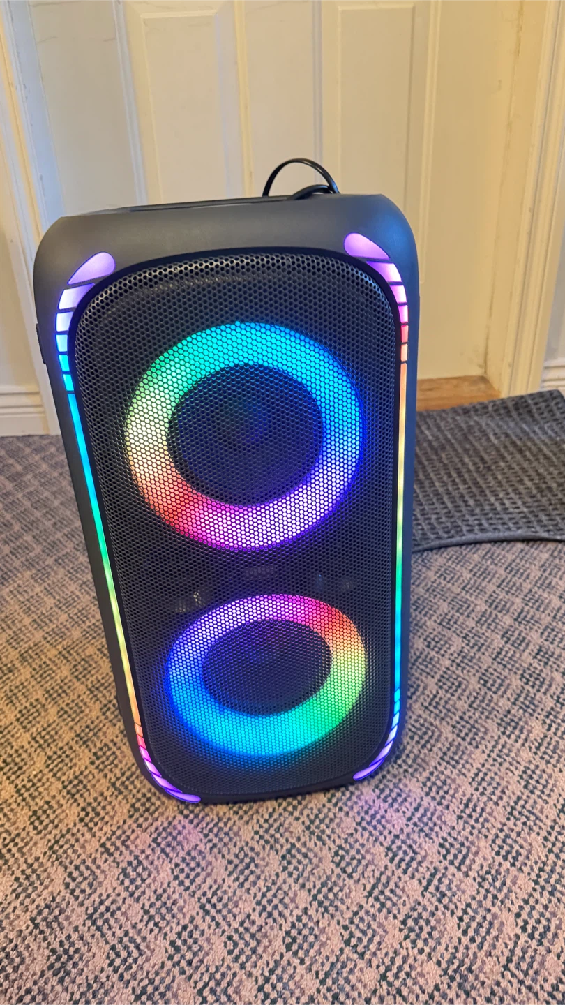 Onn. Wireless Party Speaker with LED Lighting - photo 2