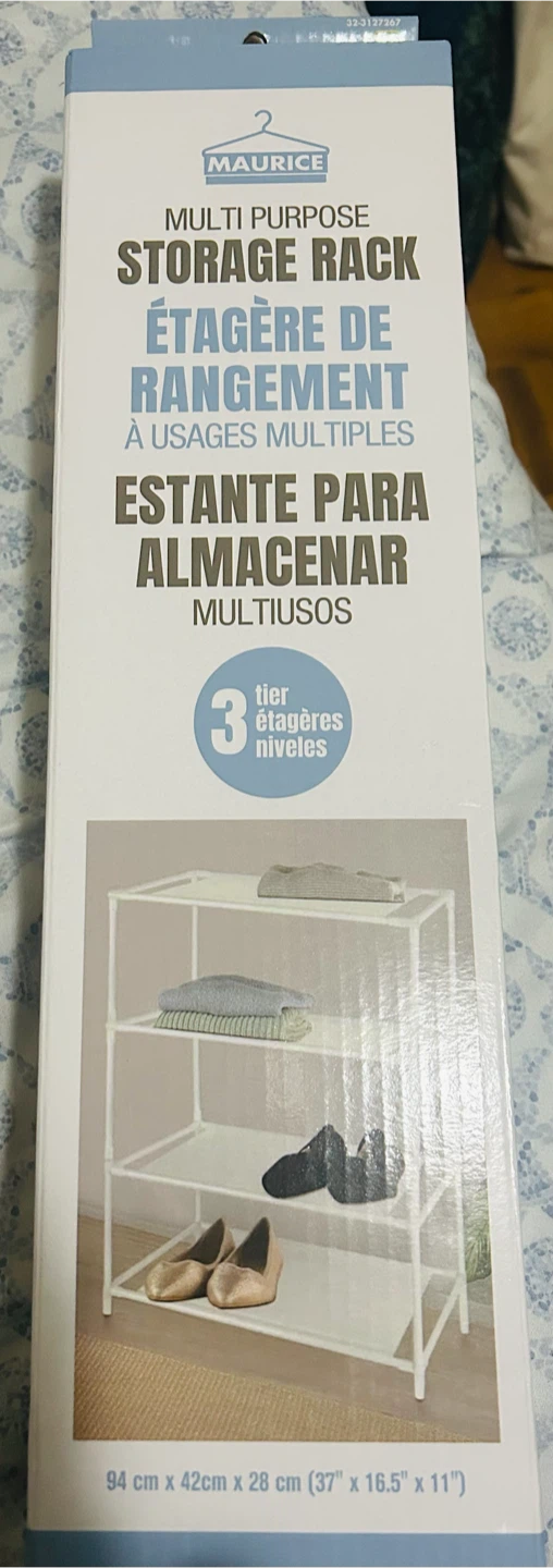 Maurice Multi-Purpose 3-Tier Storage Rack
