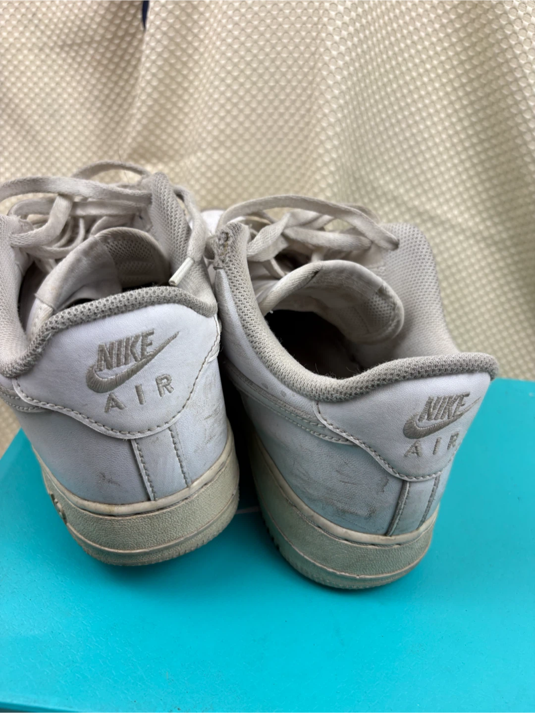 Nike Air Force 1 White Sneakers - photo 3
