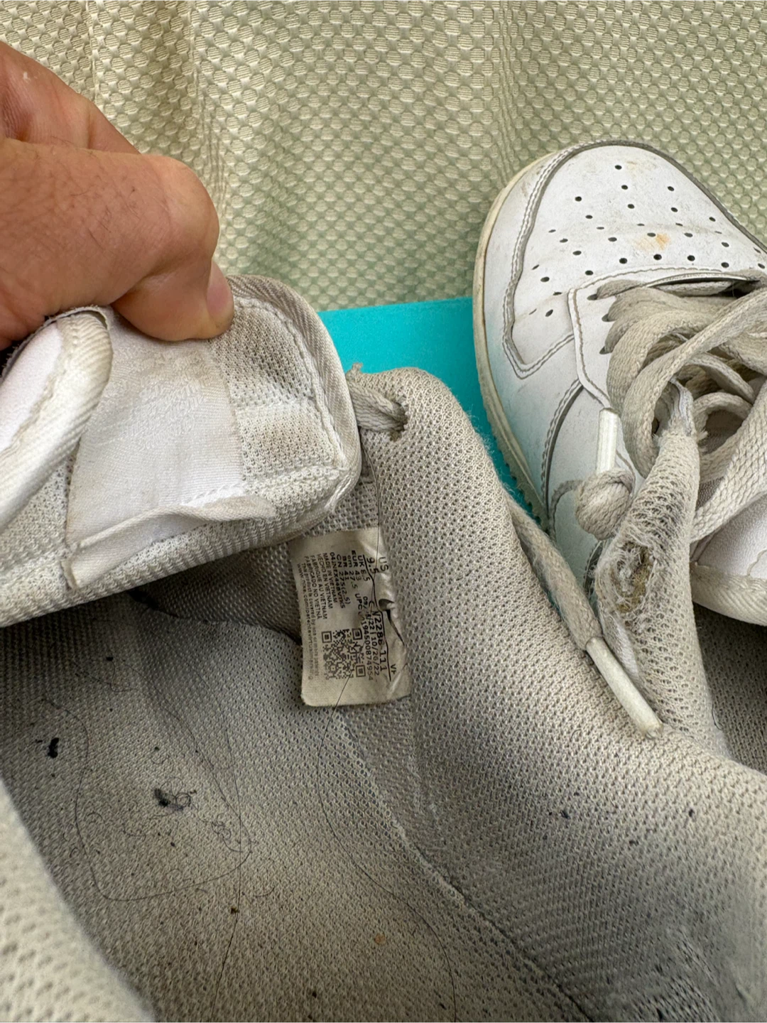 Nike Air Force 1 White Sneakers - photo 4