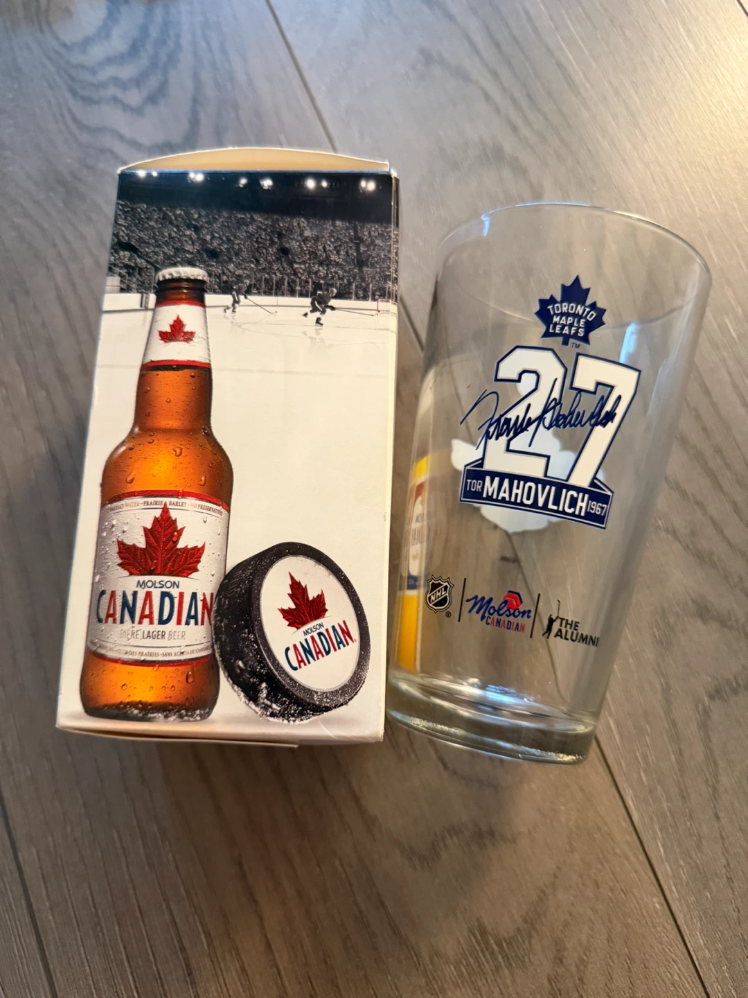 Molson Canadian NHL Stanley Cup Champions Pint Glasses Set