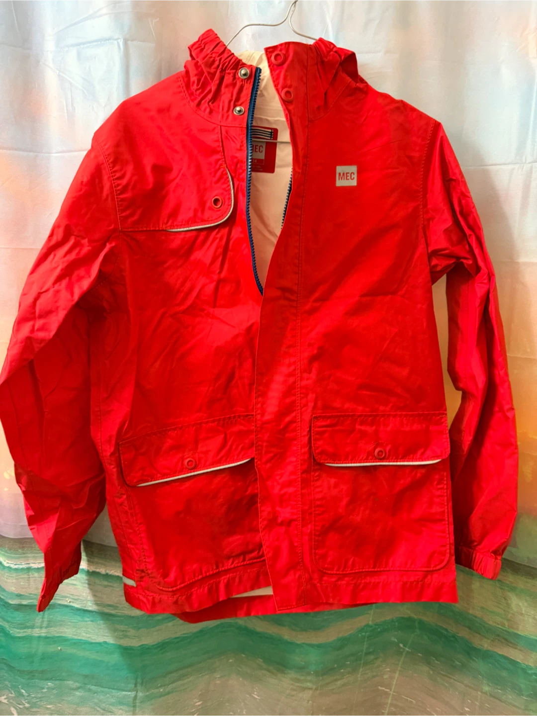 MEC Red Rain Jacket