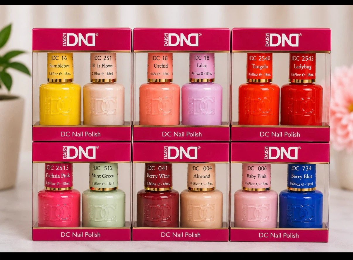 DND nail polishes