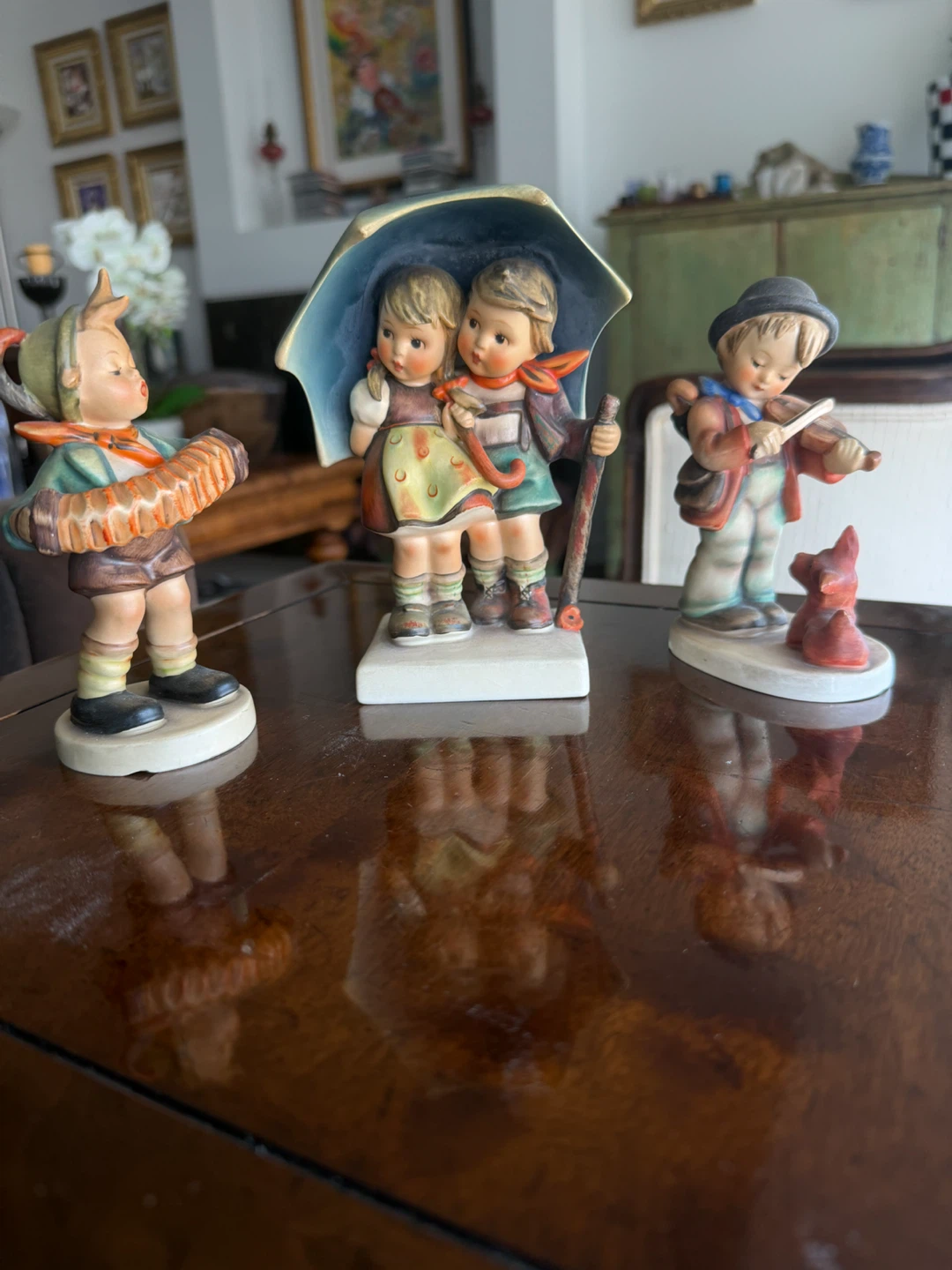 Hummel figurines set of 3