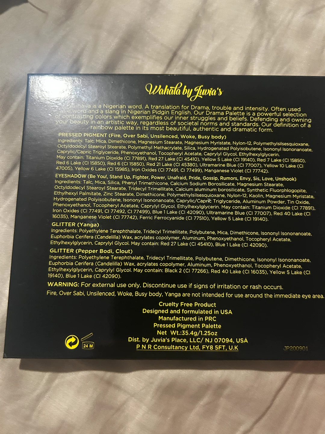 Juvia's Place Wahala Pressed Pigment Palette - photo 3
