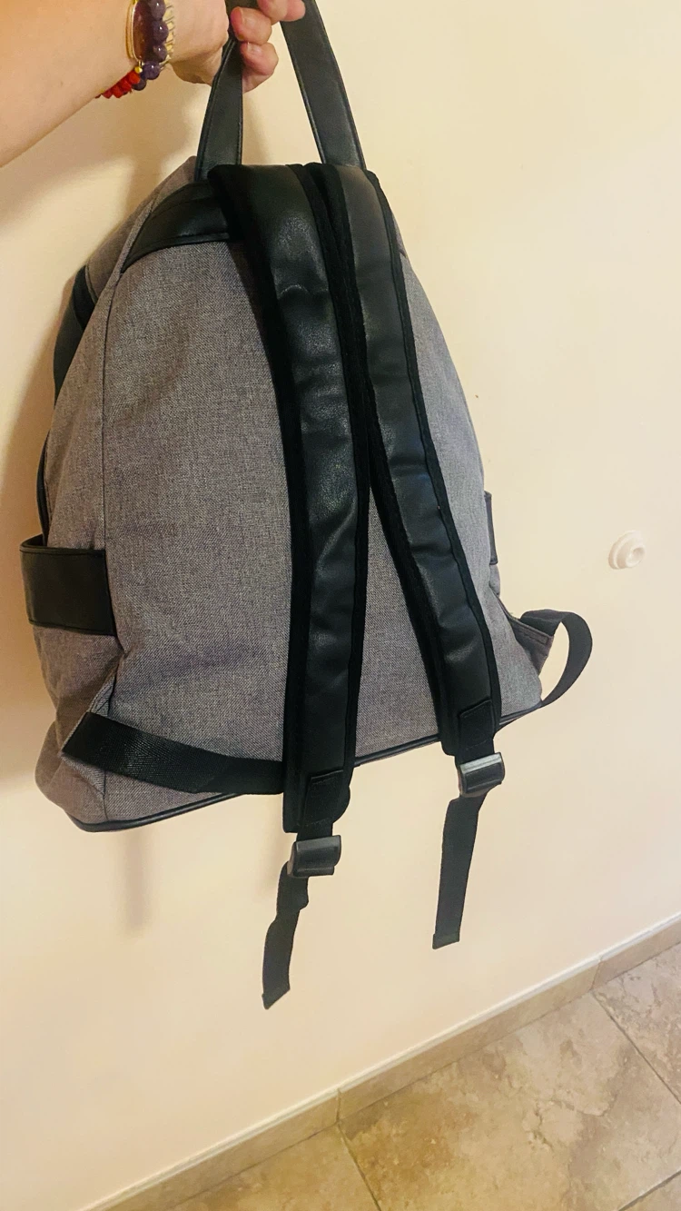Backpack 16x12x6 grey and black - photo 4