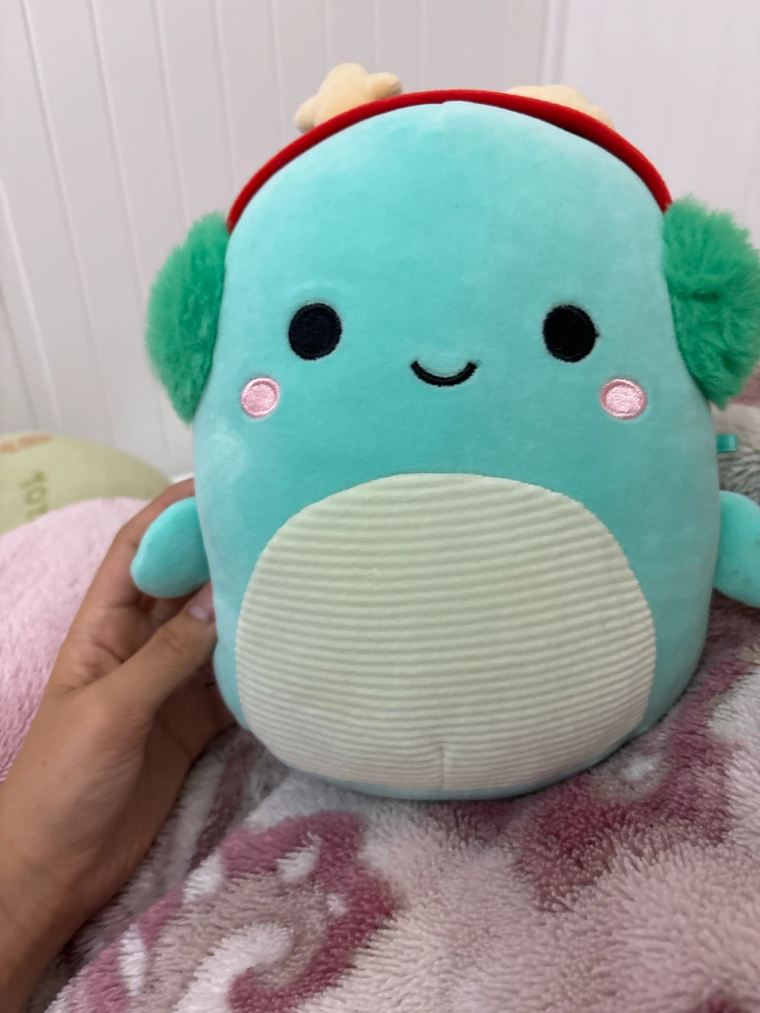 Turquoise Loch Ness monster Plush Toy