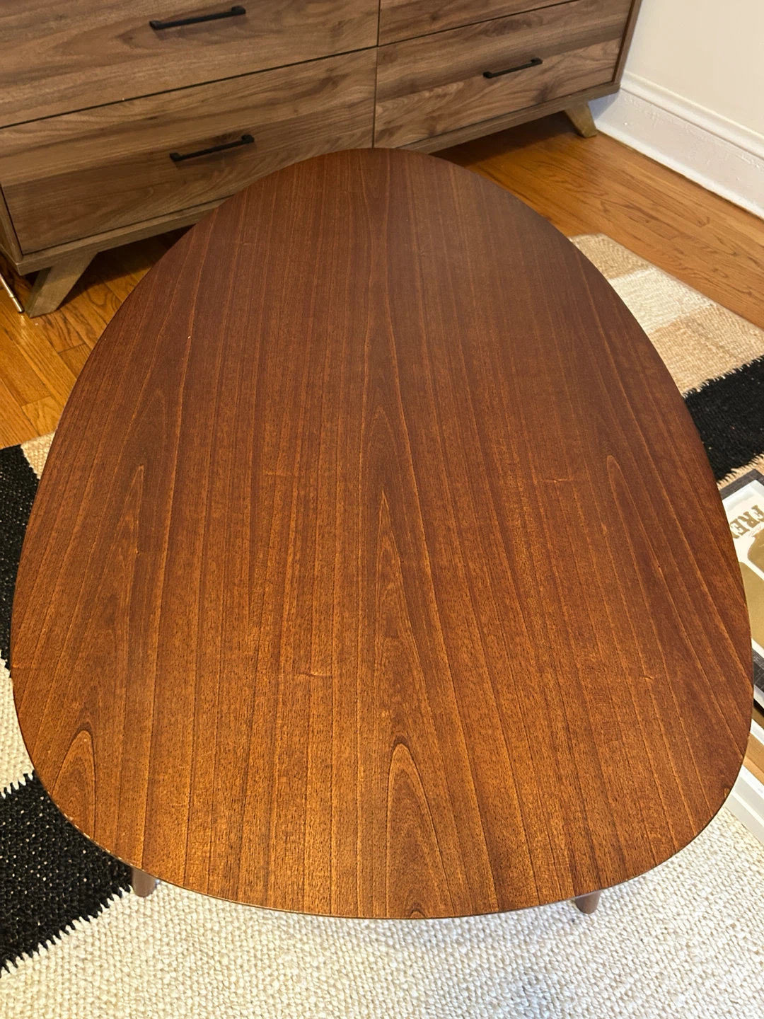 Mid-Century Modern Walnut Coffee Table - photo 3