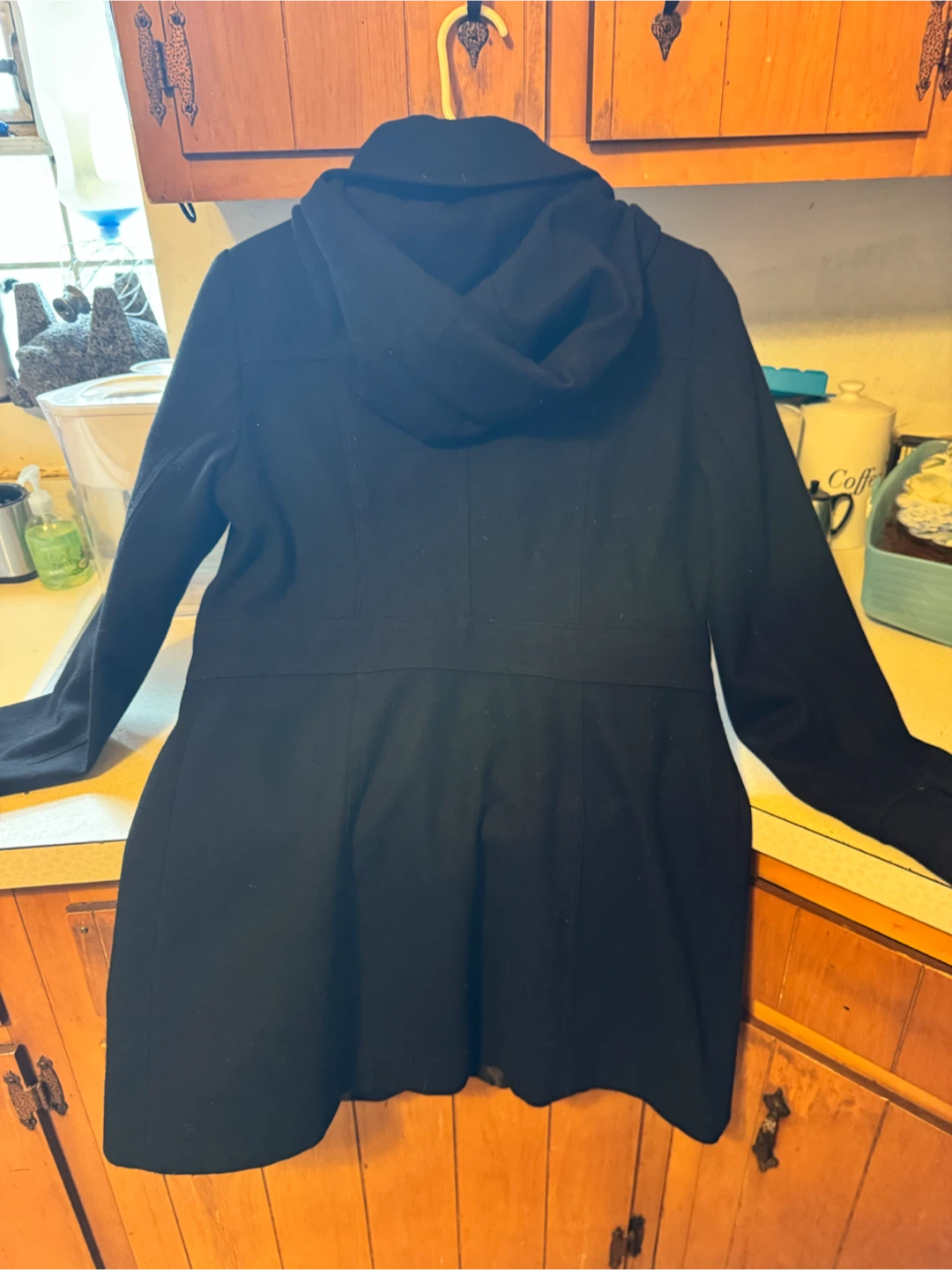 Michael Kors Black Wool Blend Coat - photo 3