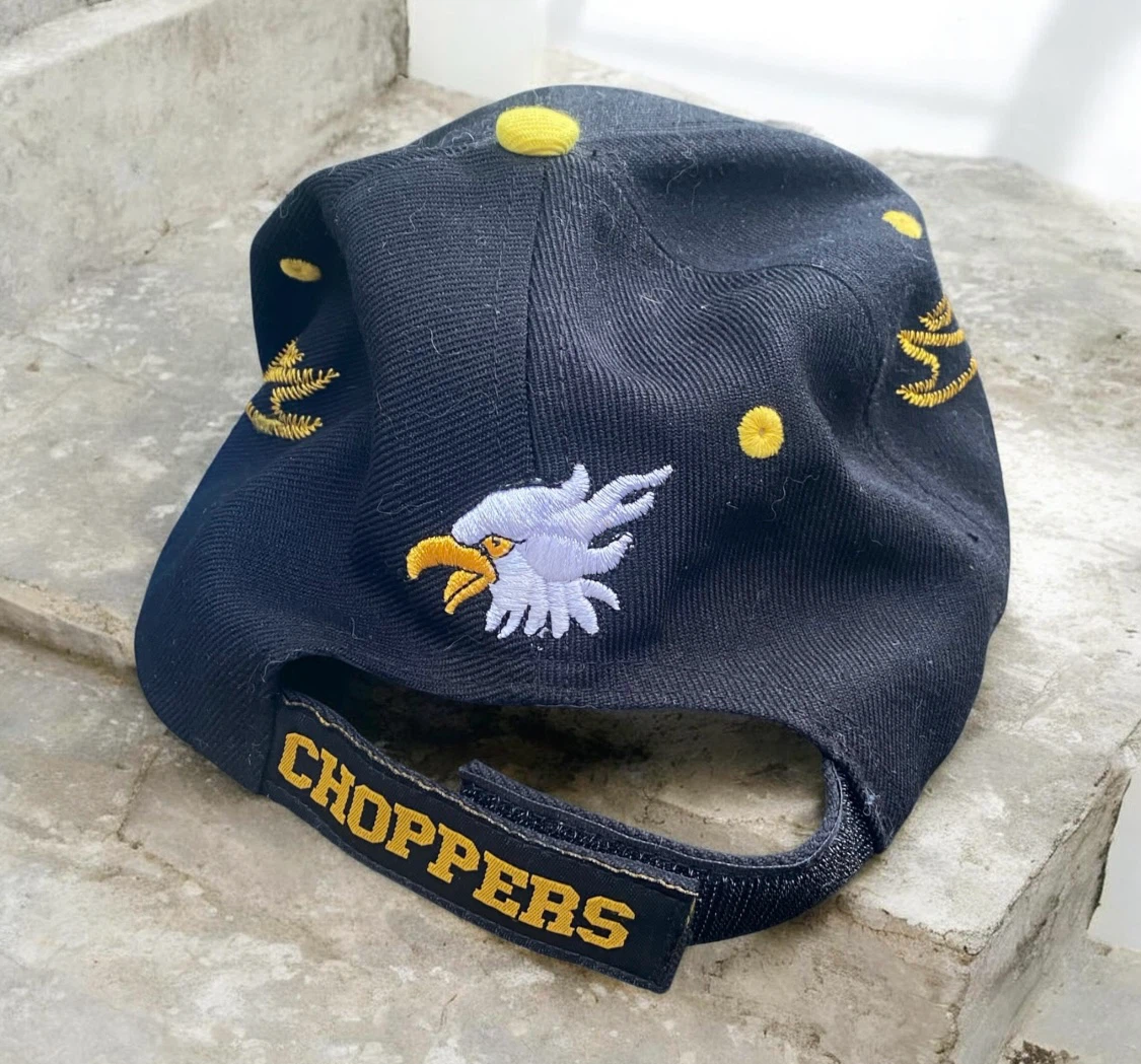 Black Motor Choppers Cycles Embroidered Baseball Cap - photo 3