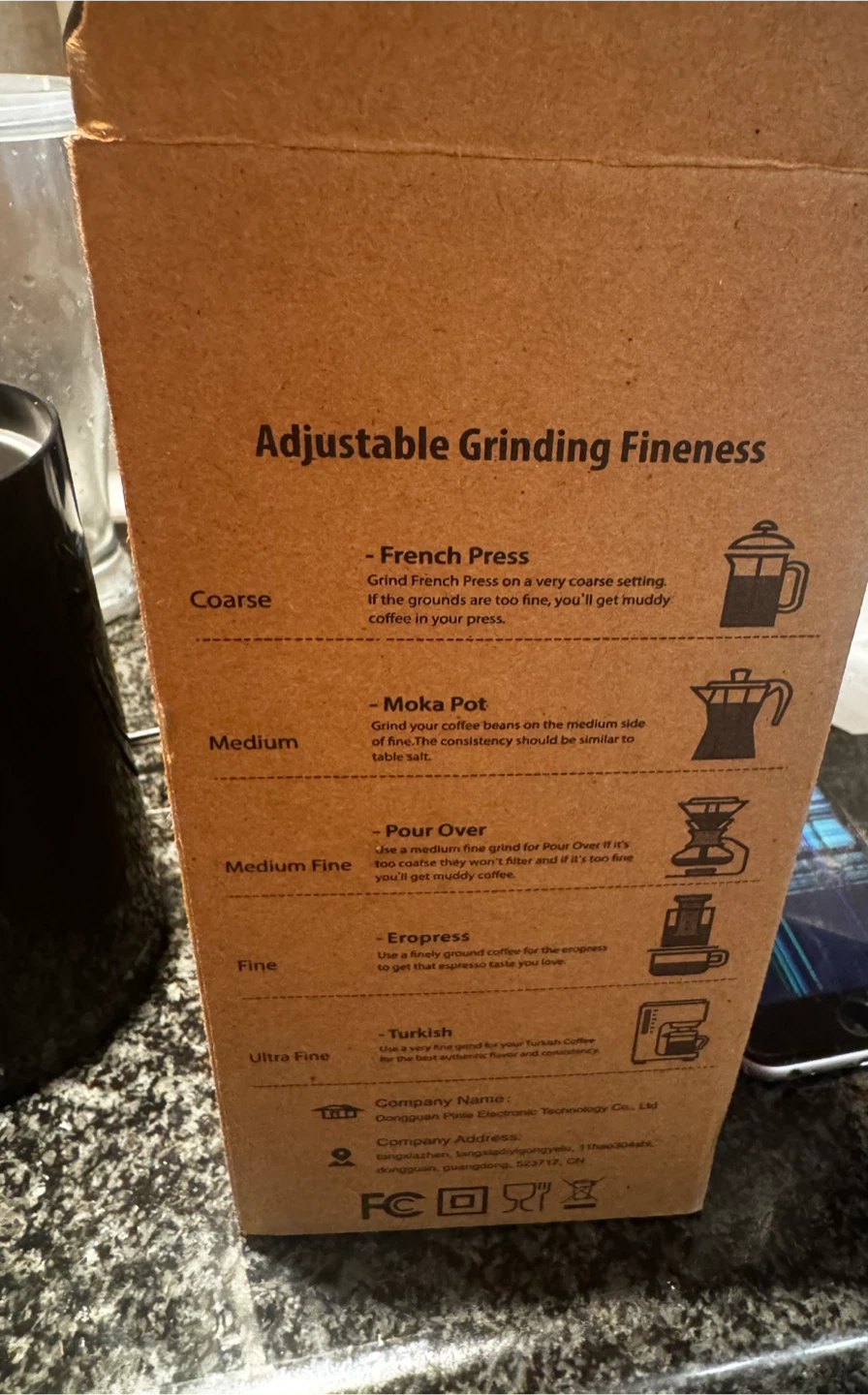Wancla Electric Coffee Grinder - photo 3