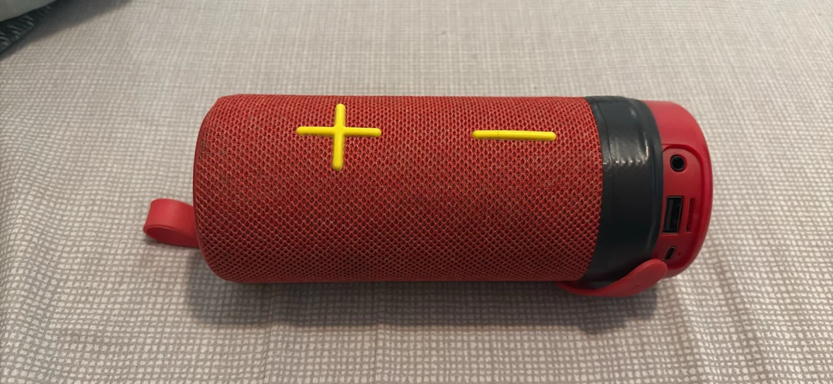 Red Fisher Portable Bluetooth Speaker
